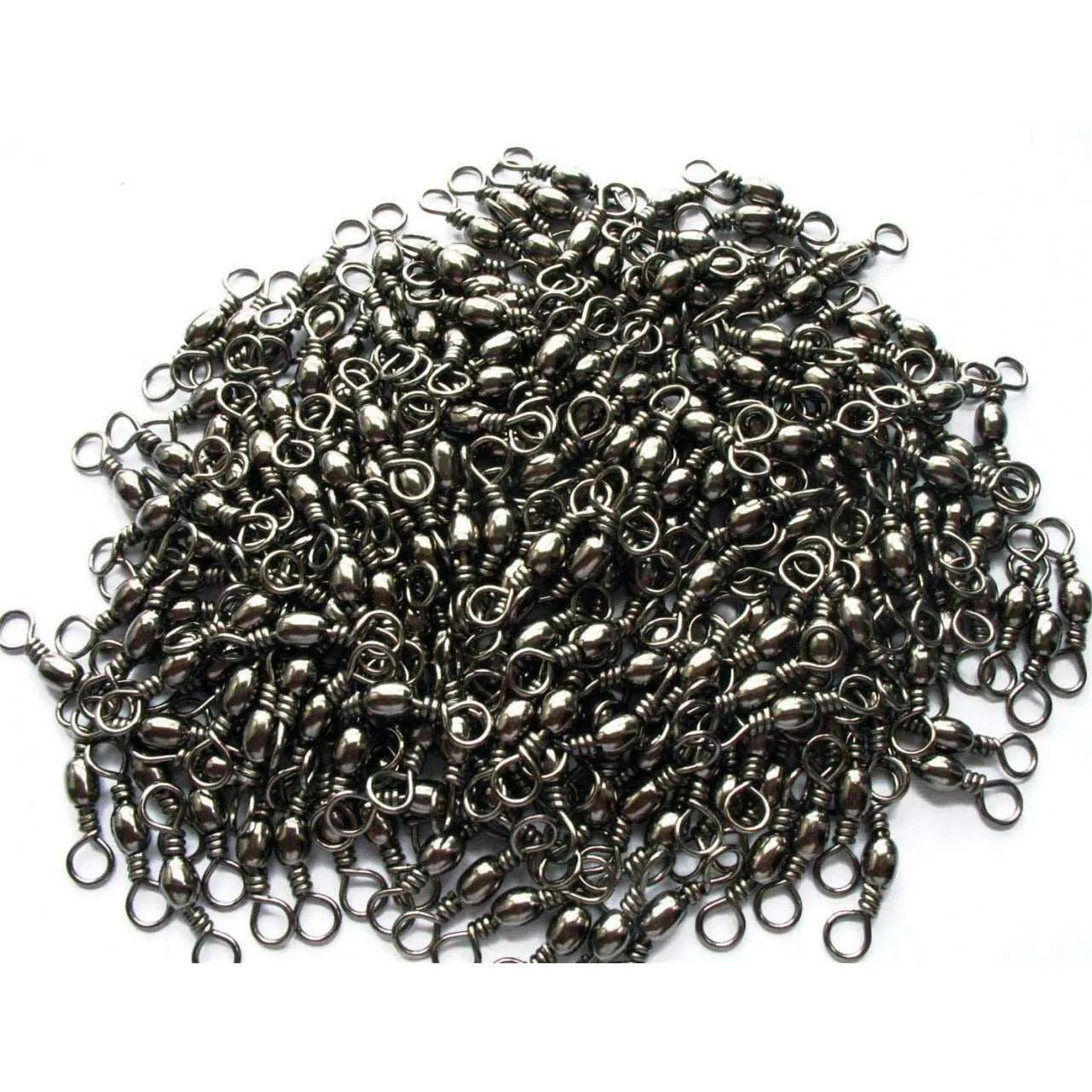 100 x Barrel Swivels Size 10# Fishing Tackle