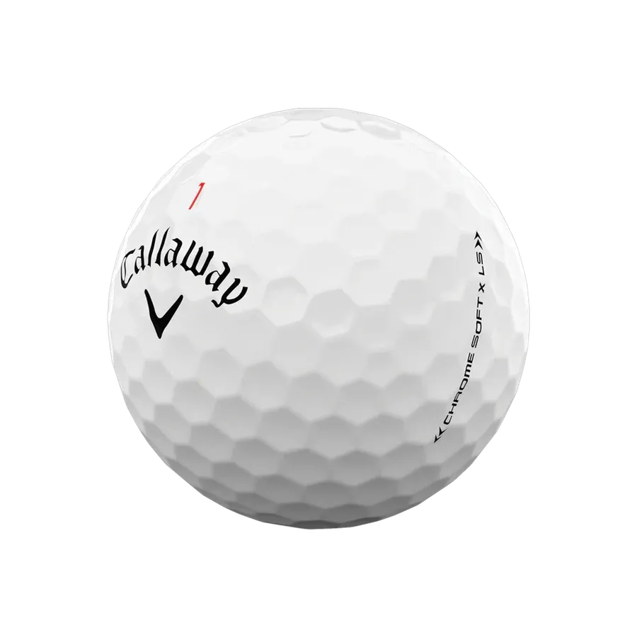 2 Dozen Callaway Chrome Soft X LS 2022 New Golf Balls - Logo Overun