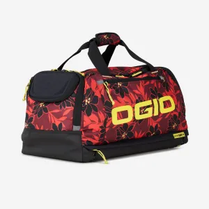 35L Fitness Duffel - Red flower Party