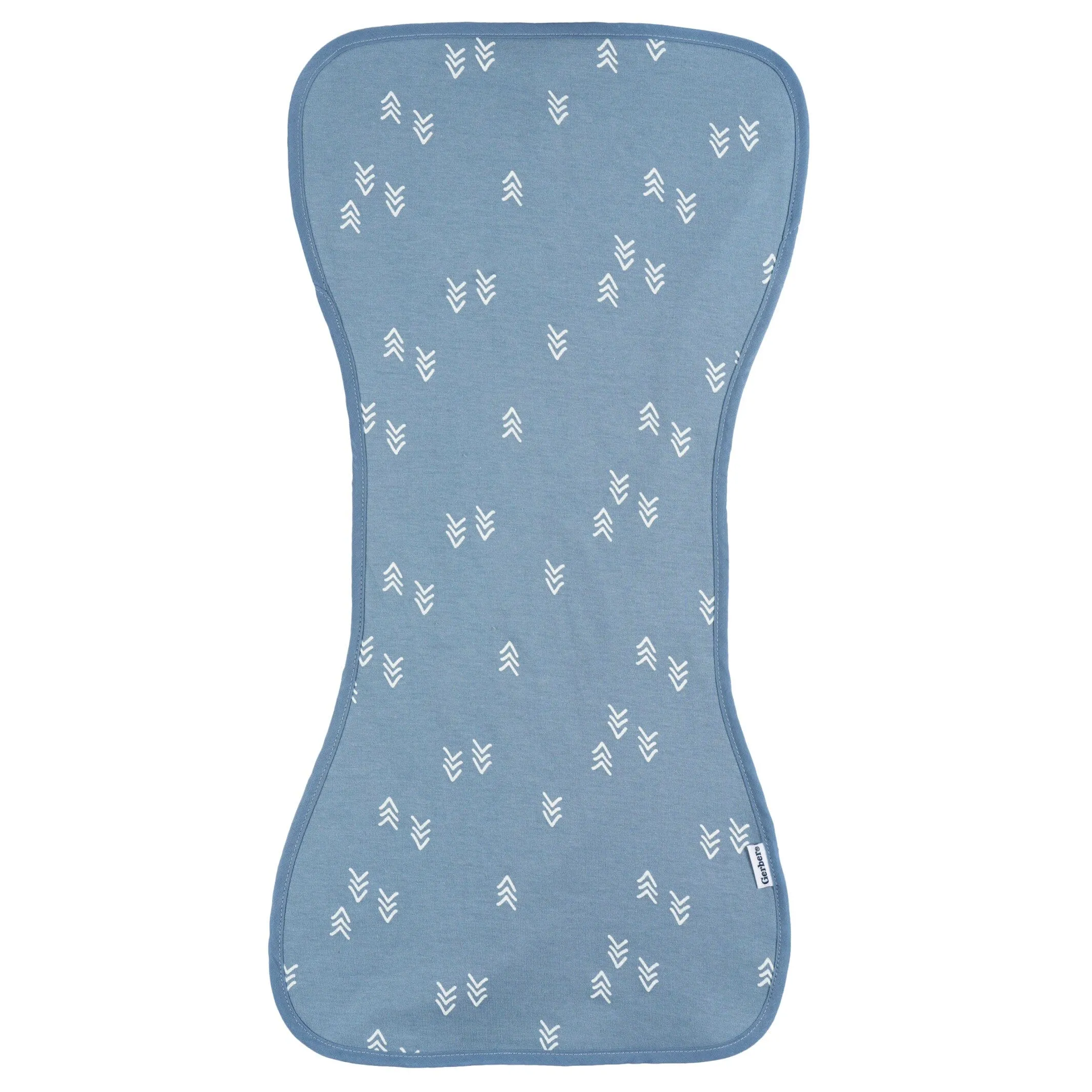 5-Pack Baby Boys Blue Arrows Jersey Burp Cloths