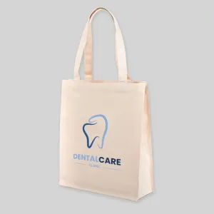 8oz Canvas Tote with Gusset - Low Minimum Order Quantity