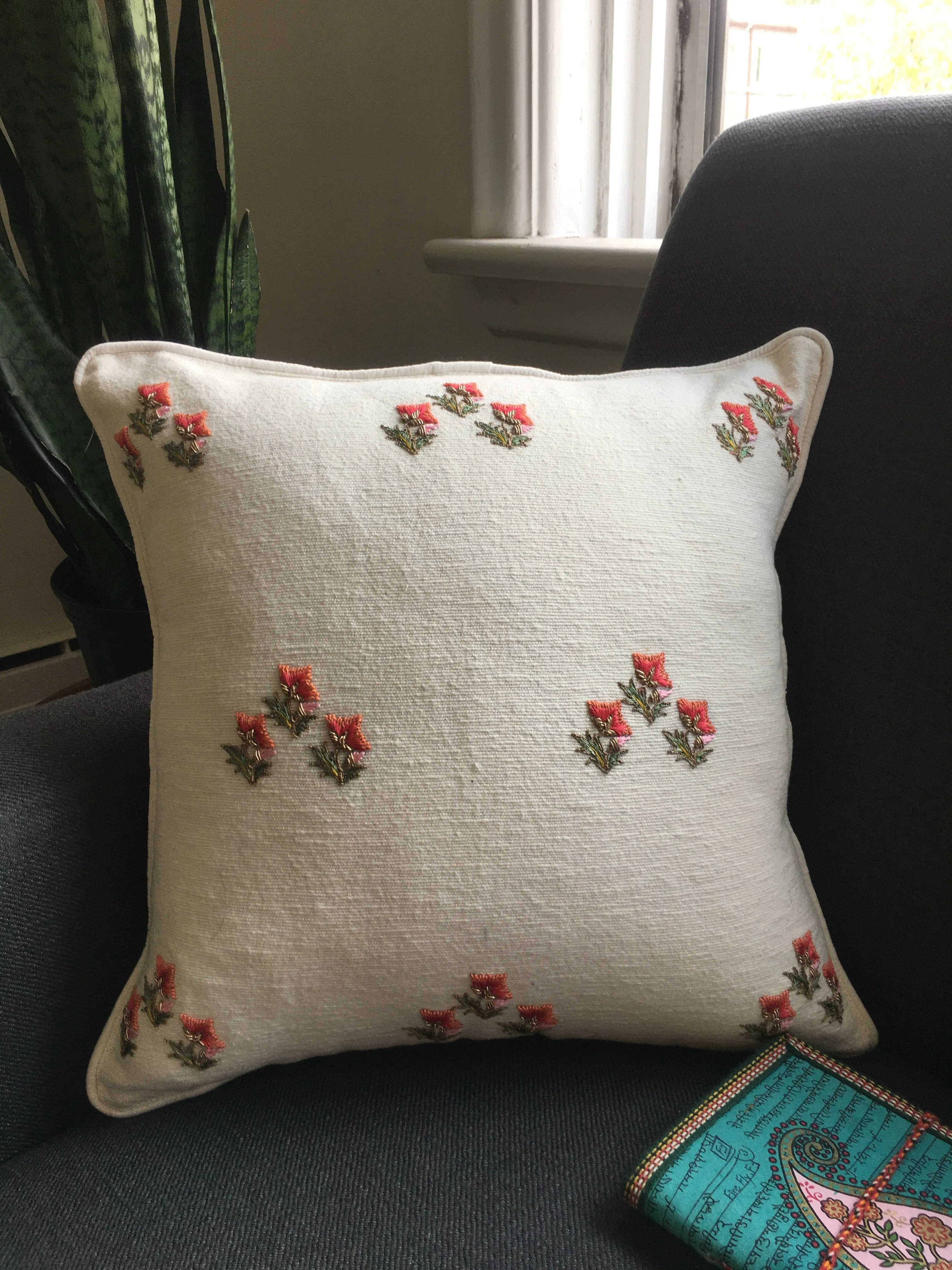 Aarti Sethia Studio  I   chitra-cushion-cover-cotton