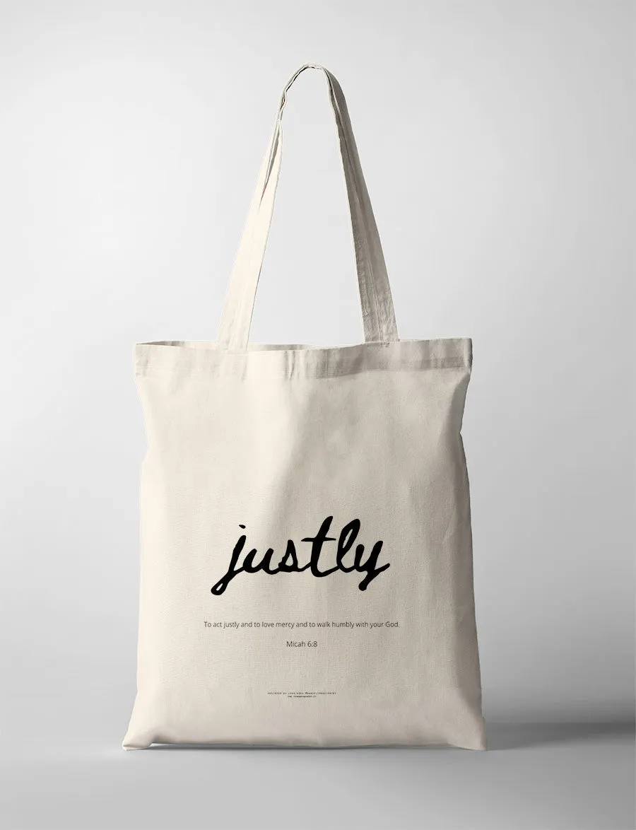 Act Justly {Tote Bag}
