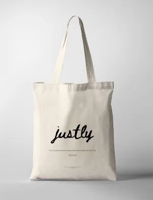 Act Justly {Tote Bag}