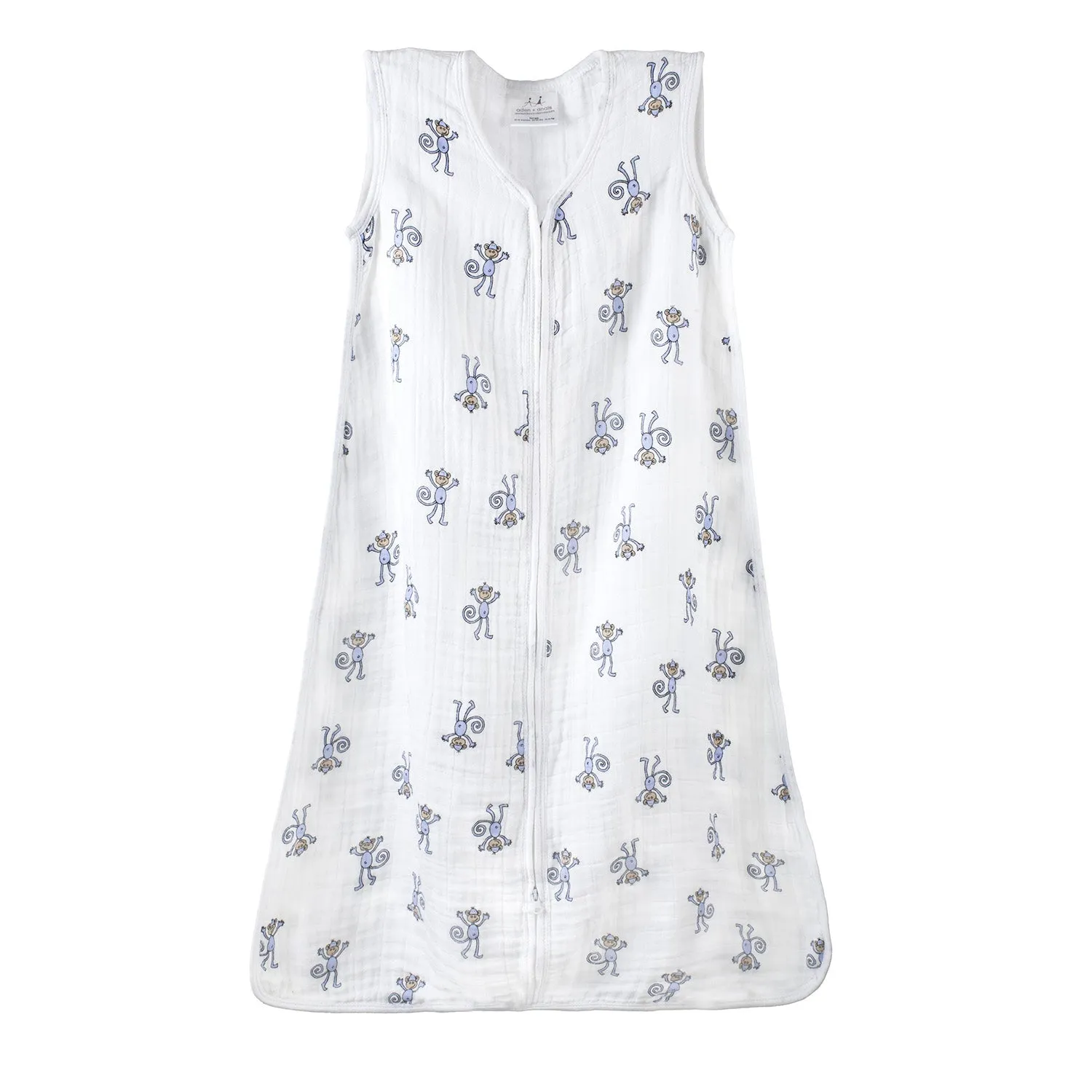 Aden Anais Classic Sleeping Bag Small - Jungle Jam - Monkey