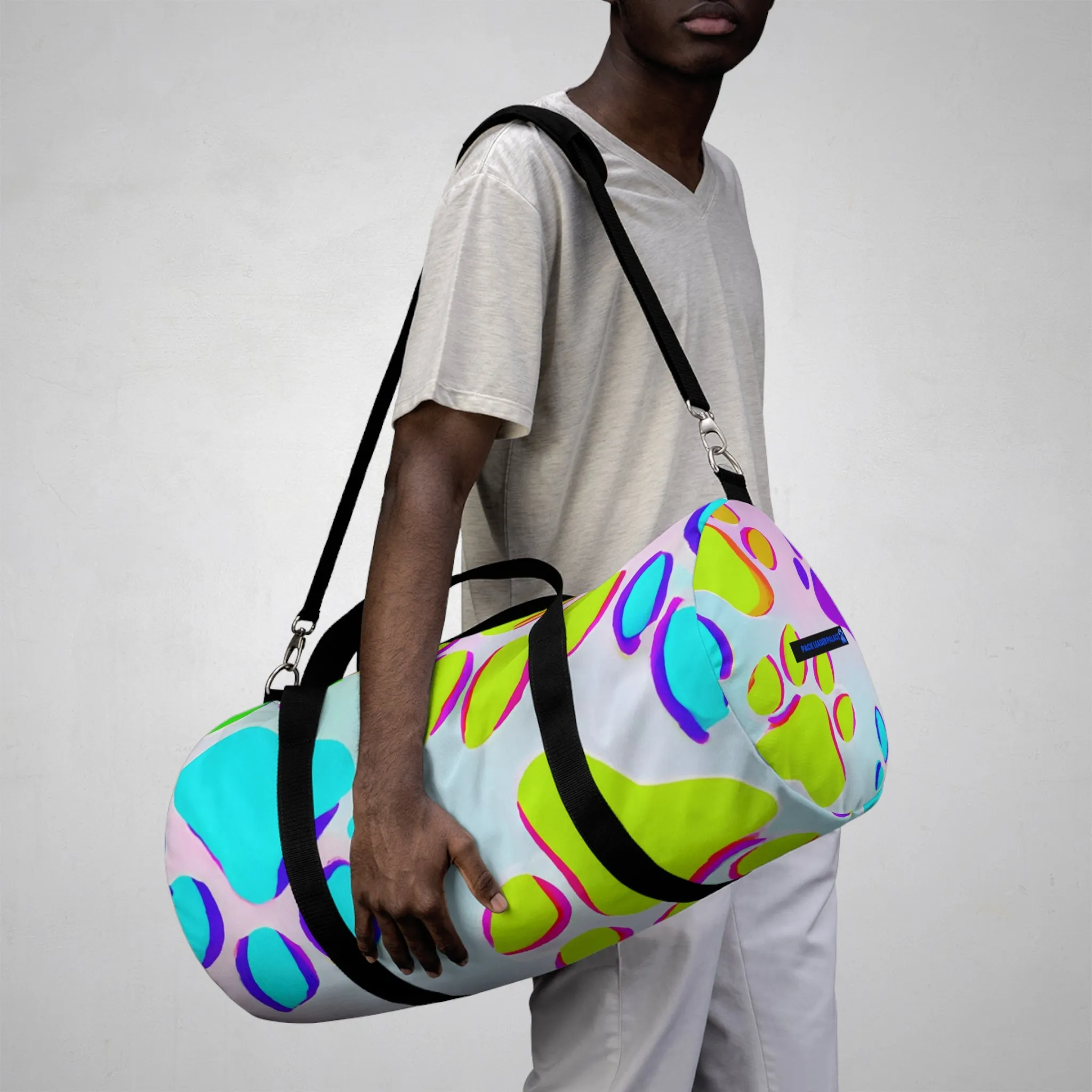 Alix Fougeret - Paw Print - Duffel Bag