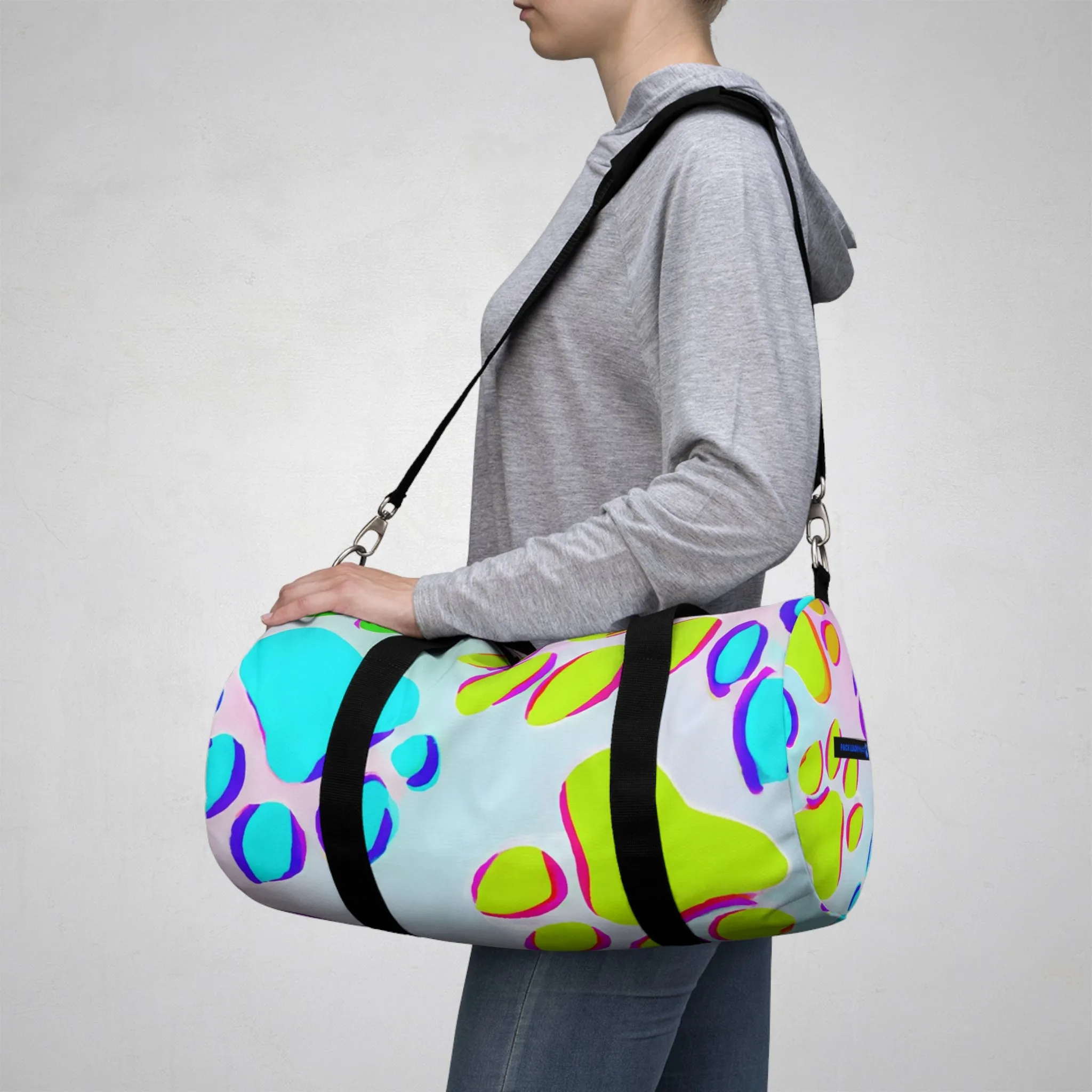 Alix Fougeret - Paw Print - Duffel Bag