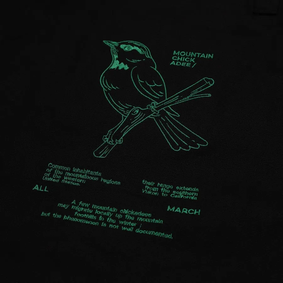 ALLMARCH TOTEBAG CHICKADEE BLACK