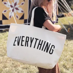 Alphabet Bag - Everything - Cream REALLY Big Bag