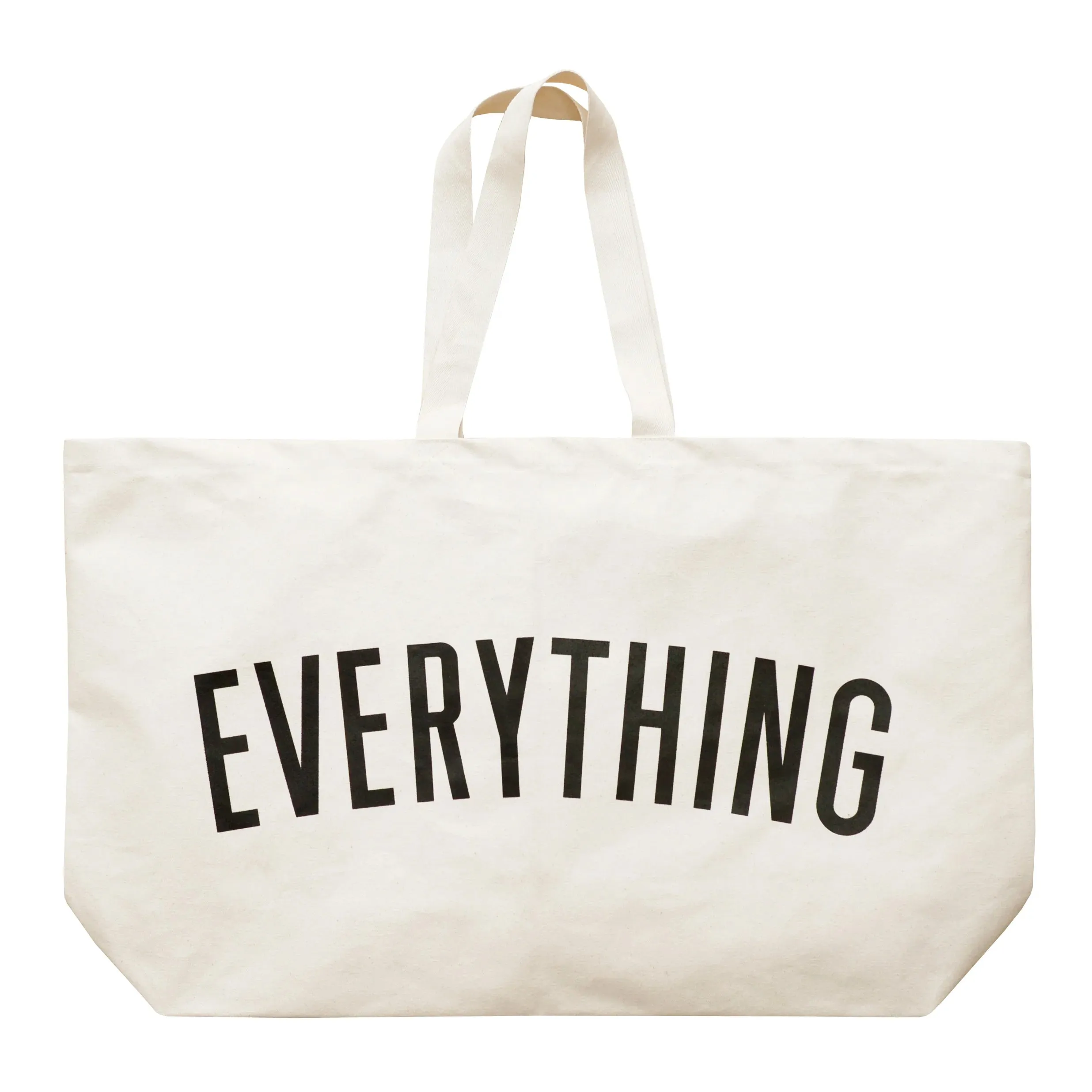 Alphabet Bag - Everything - Cream REALLY Big Bag
