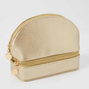 AMARA COSMETIC & JEWELLERY CASE | GOLD