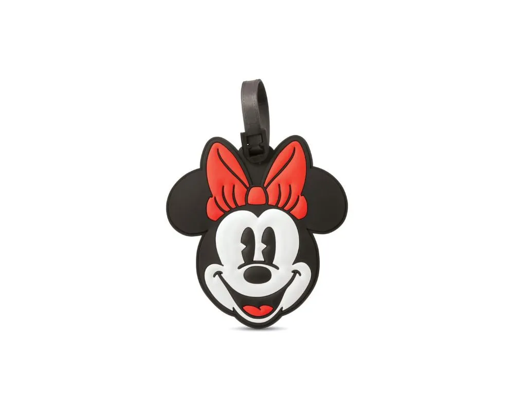 American Tourister ID Tag Minnie Mouse Head: Travel with Magic. Travel with Minnie.