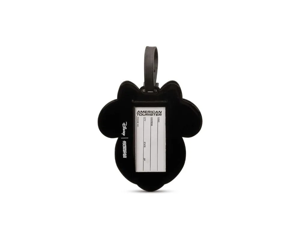 American Tourister ID Tag Minnie Mouse Head: Travel with Magic. Travel with Minnie.