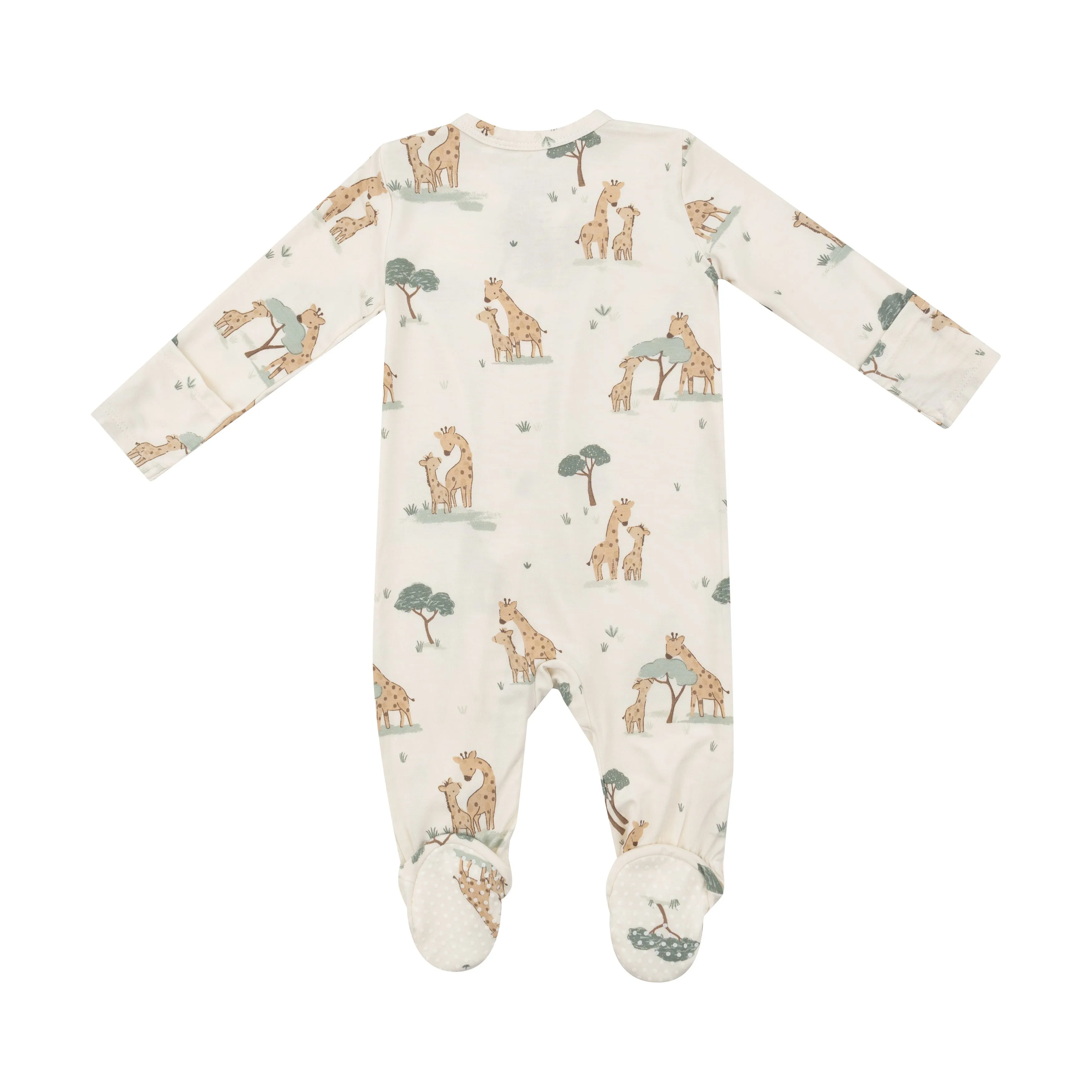 Angel Dear Giraffe Families 2 Way Zipper Footie