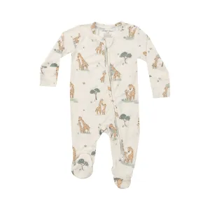 Angel Dear Giraffe Families 2 Way Zipper Footie