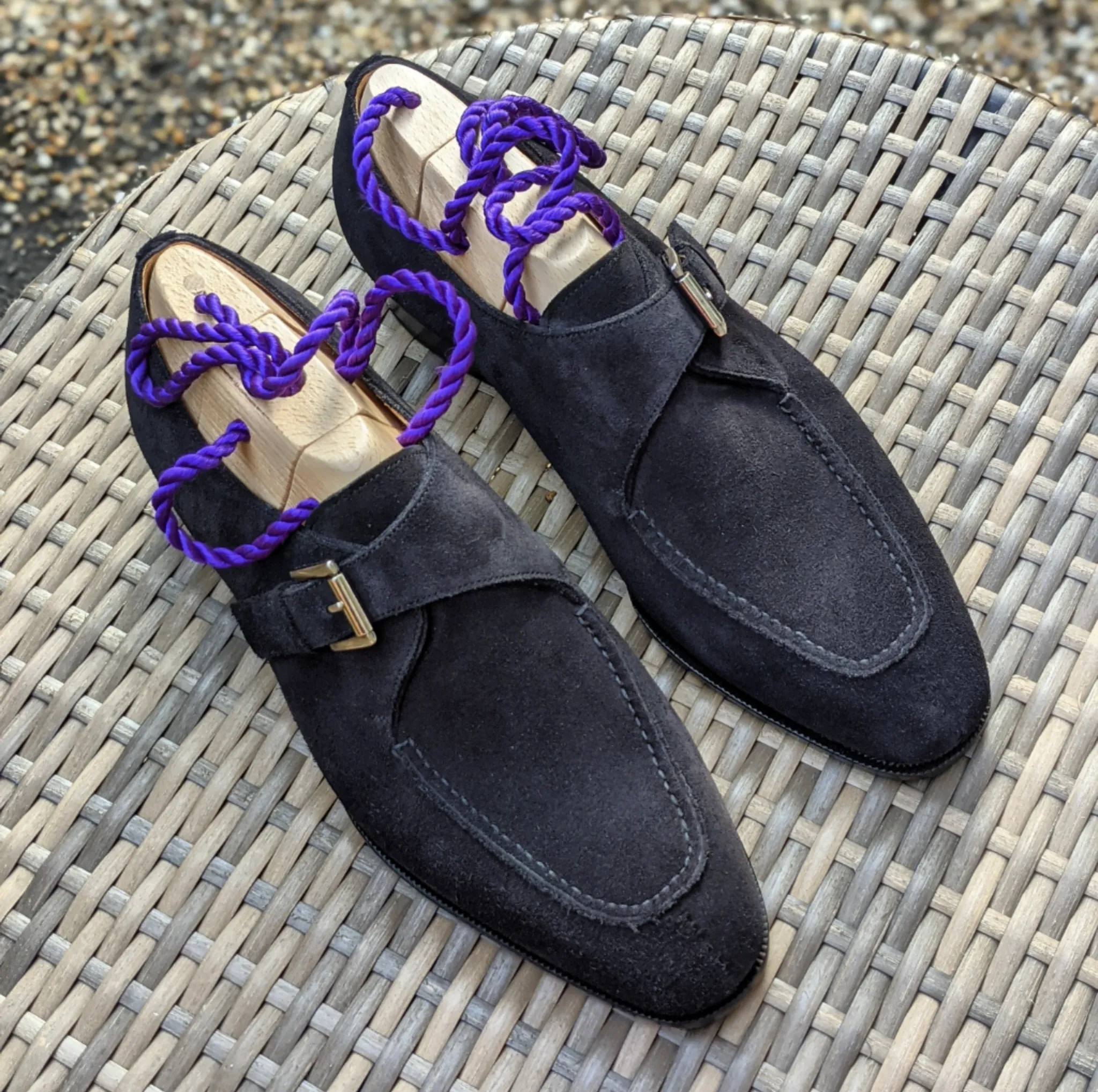 Ascot Andre - Black Suede