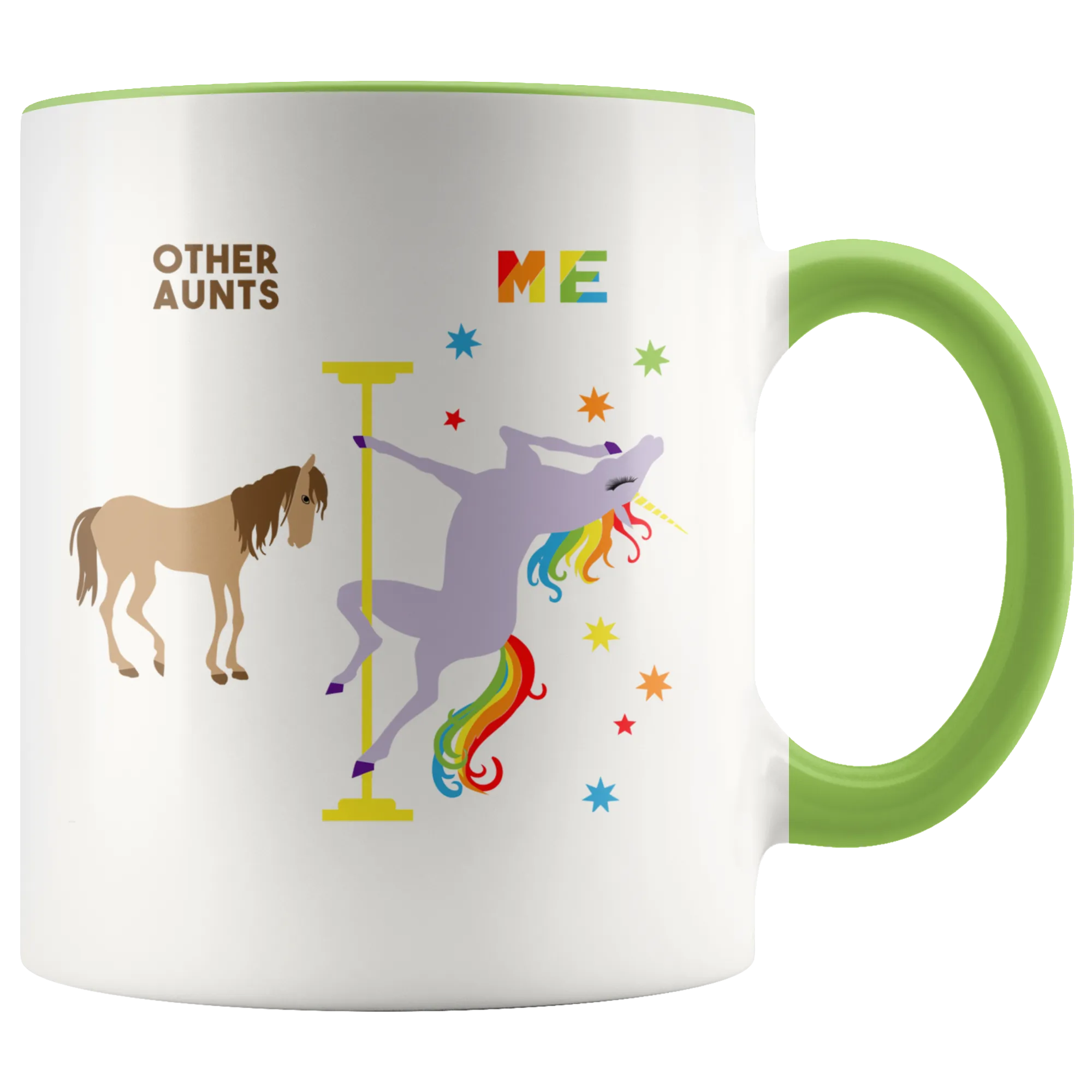Aunt Gift for Aunt Mug Auntie Gifts from Niece Aunt Birthday Present Aunt Coffee Cup Aunt Gift from Nephew Pole Dancing Unicorn