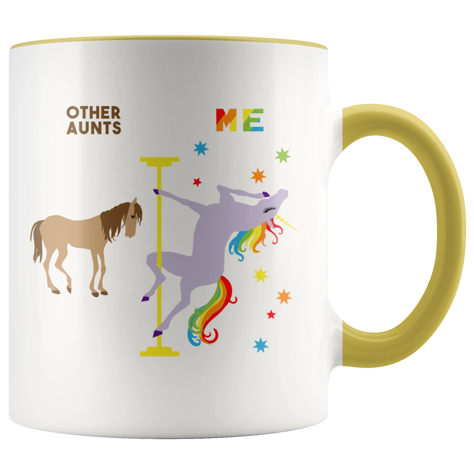 Aunt Gift for Aunt Mug Auntie Gifts from Niece Aunt Birthday Present Aunt Coffee Cup Aunt Gift from Nephew Pole Dancing Unicorn