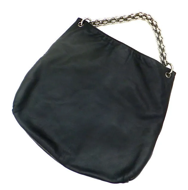 Authentic Chanel Soft and Chain Black Jumbo Hobo