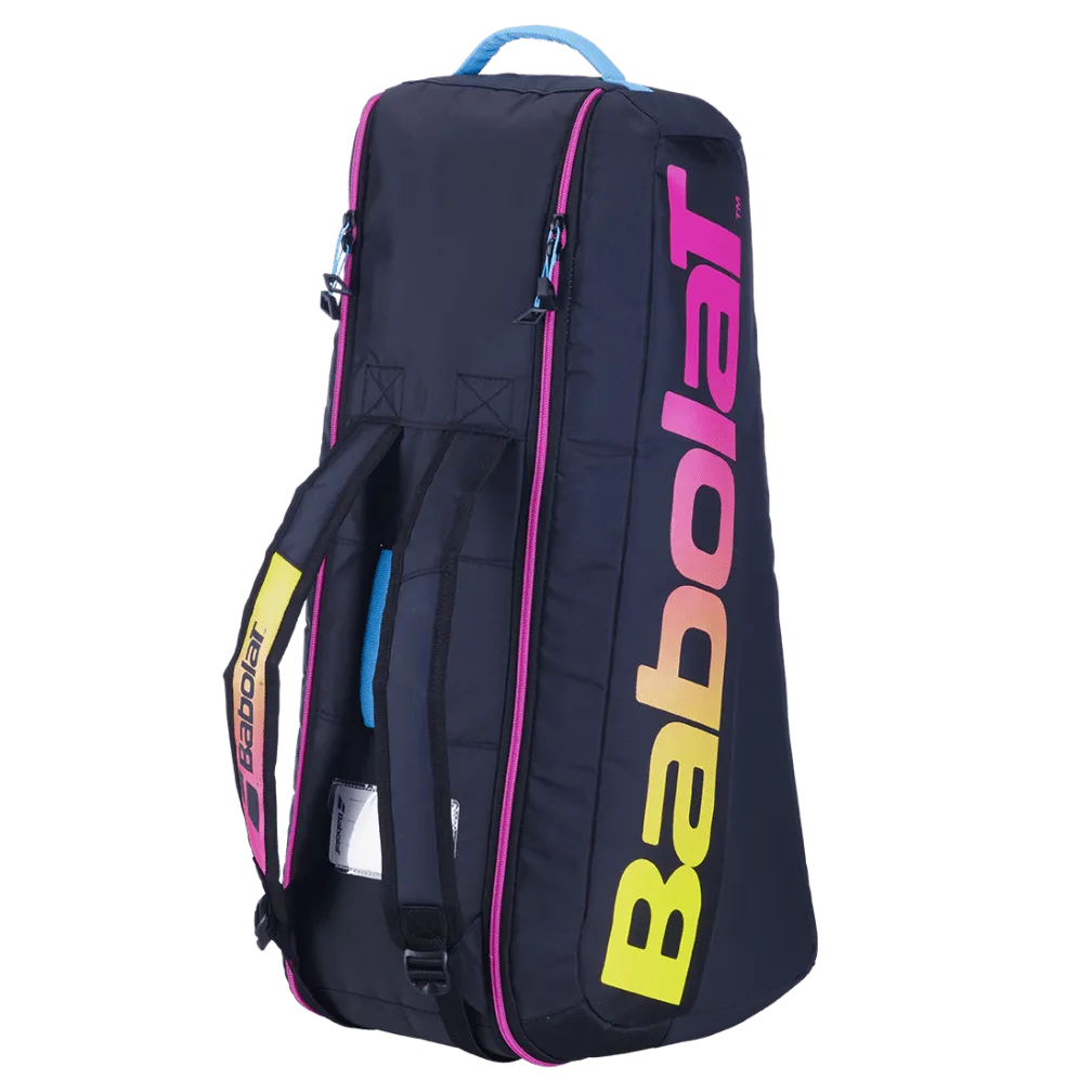 Babolat RAFA Junior RH2 Racquet Tennis Bag in Yellow/Pink