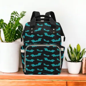 Baby Bat Diaper Nappy Bag Pastel Goth Baby Bag Goth Backpack Goth Purse Goth Baby Stuff Gothic Baby Stuff Horror Spooky Nursery Skull Baby