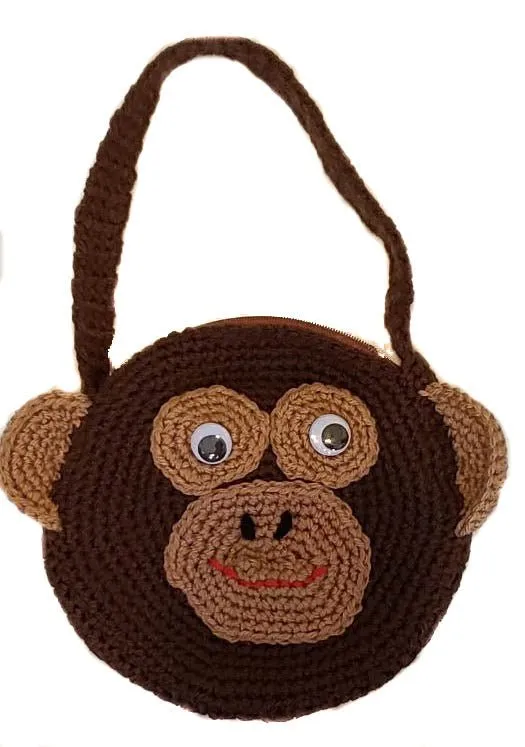 Baby Gorilla Purse Crochet Kit
