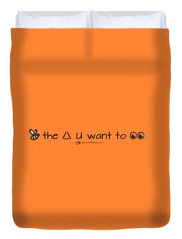 Bee The Chng You Want To See - Duvet Cover