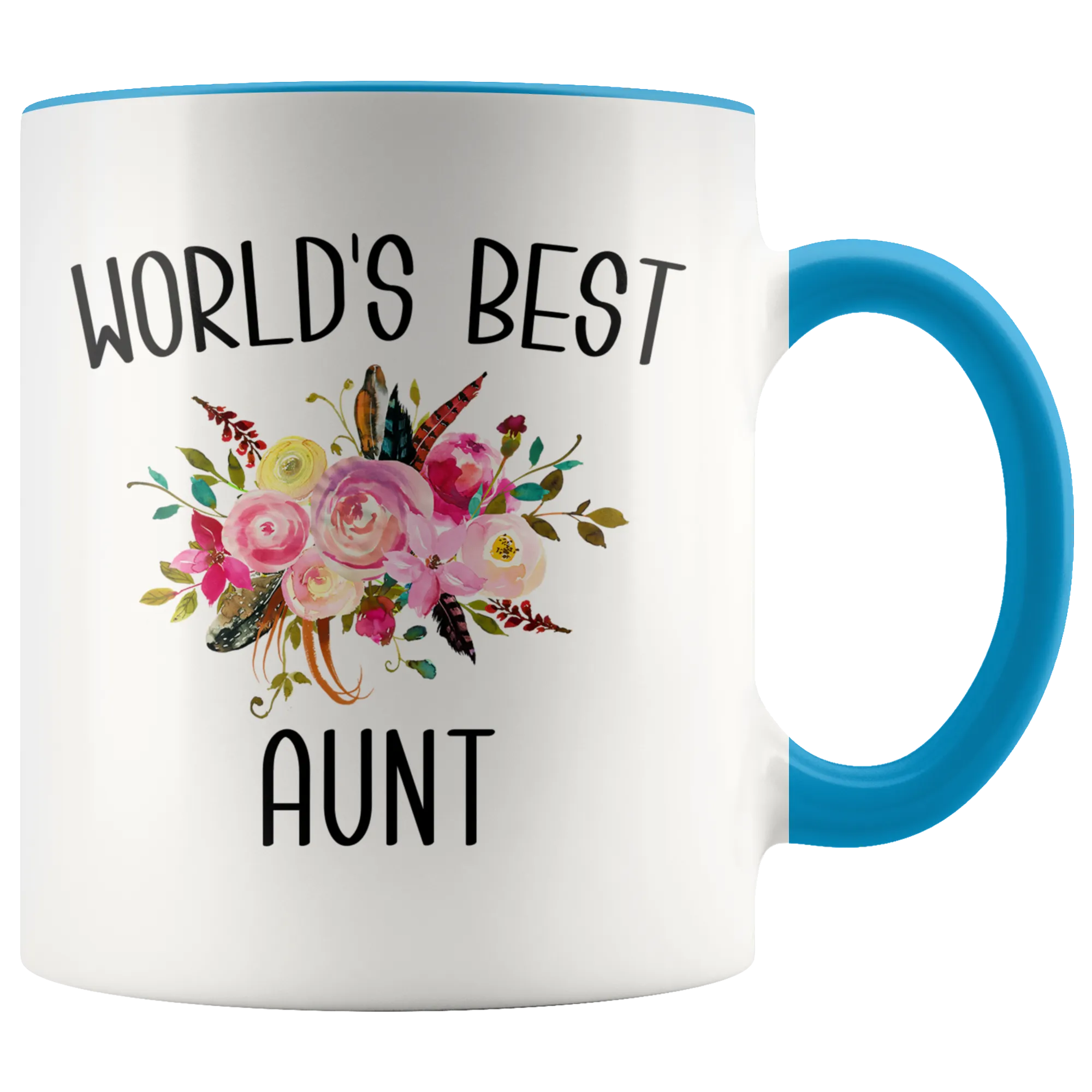 Best Aunt Ever Mug for World's Best Mug Aunt Gift from Niece Coffee Cup New Aunt Gift