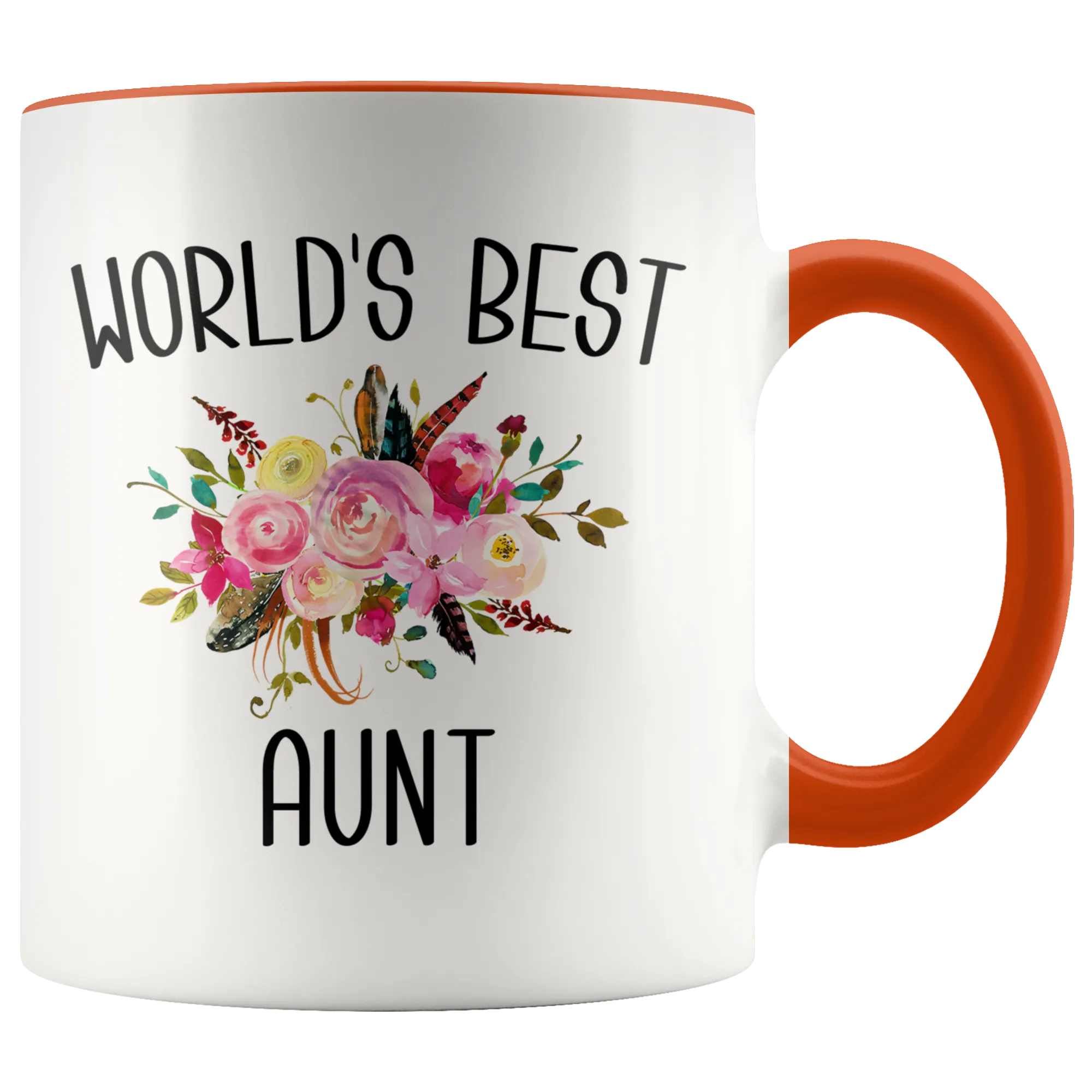 Best Aunt Ever Mug for World's Best Mug Aunt Gift from Niece Coffee Cup New Aunt Gift