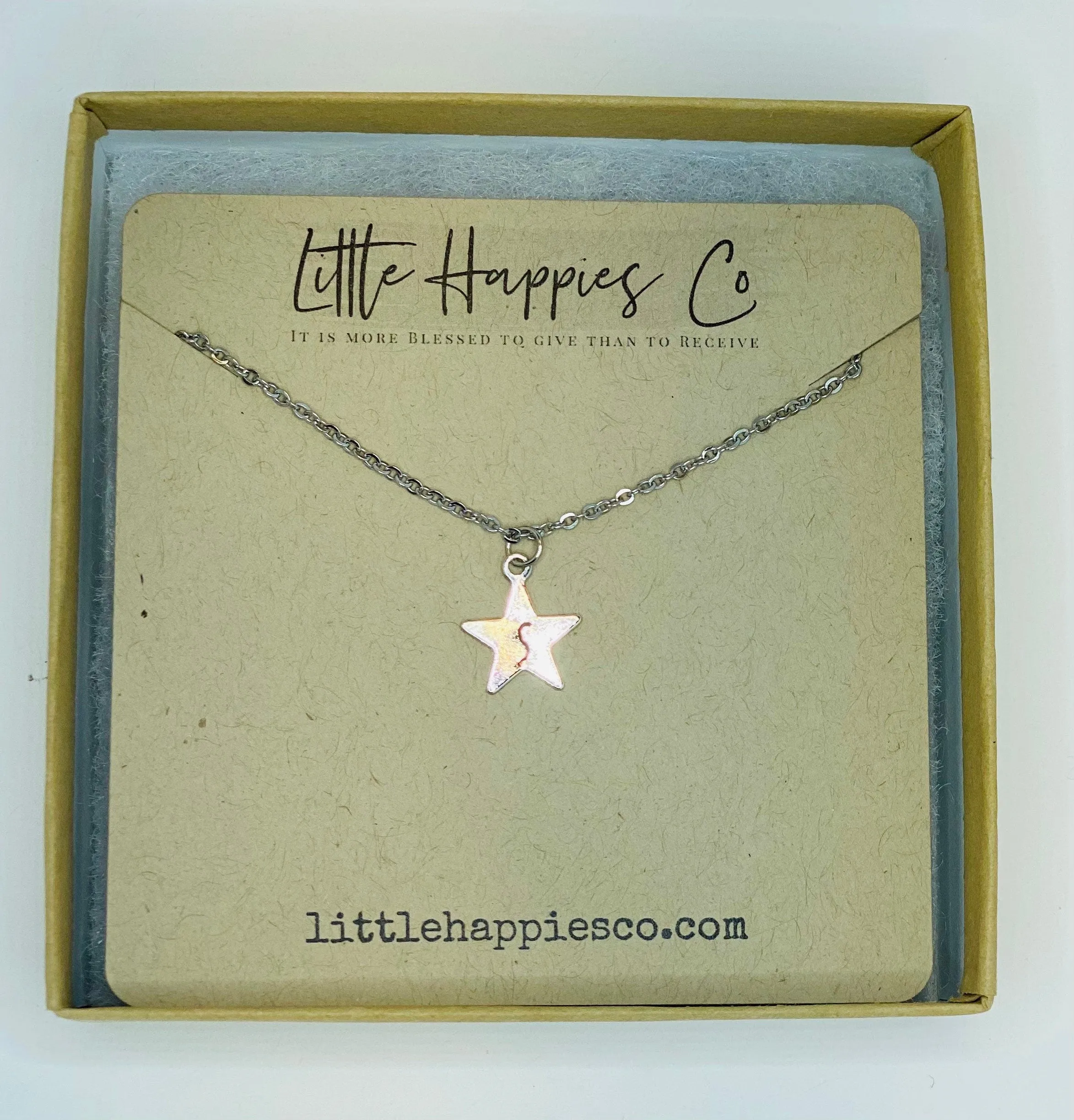 Best friend gifts, friendship gift, star necklace, two necklaces, best friend birthday gift, personalized gift, initial necklace, necklace