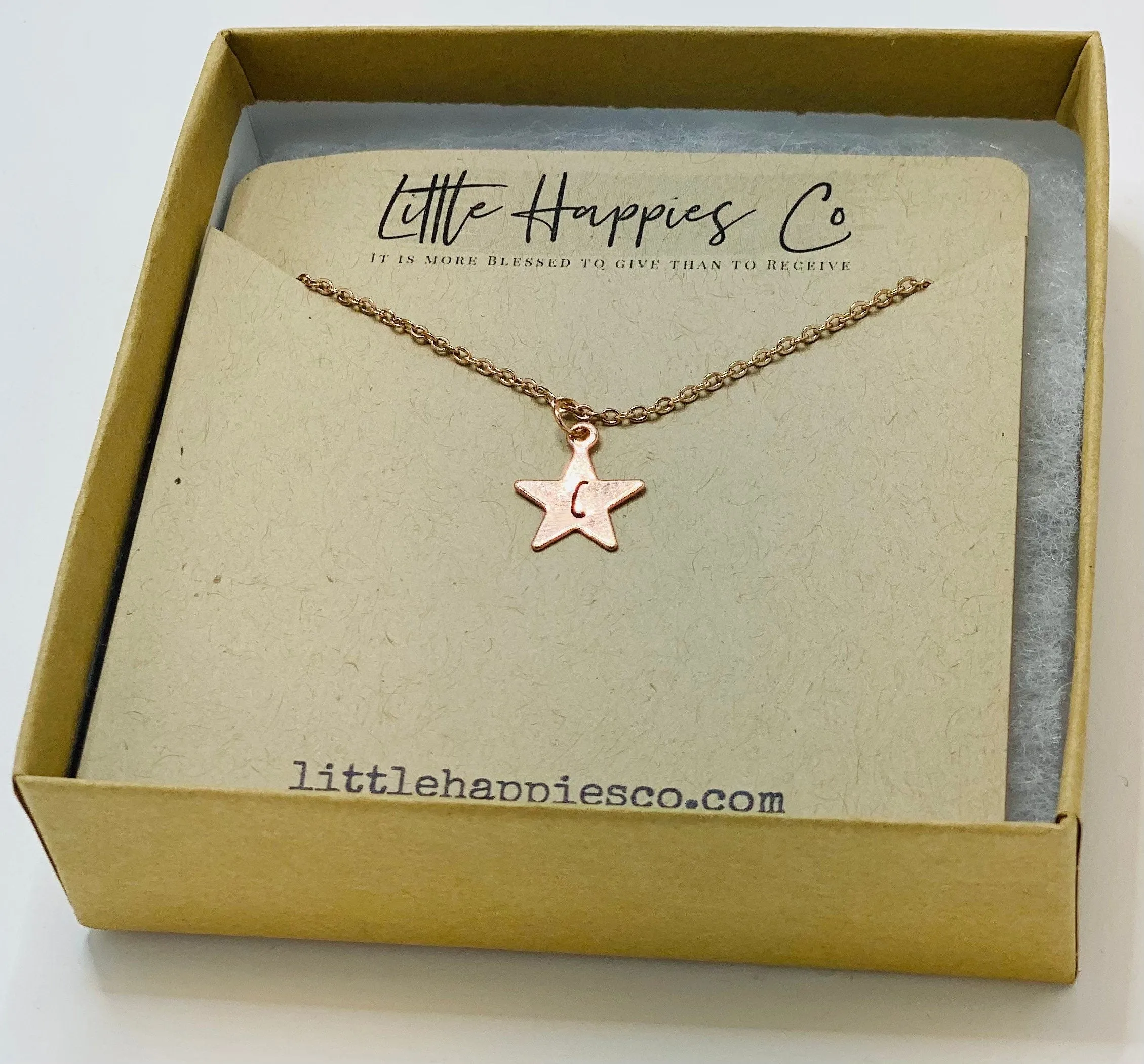 Best friend gifts, friendship gift, star necklace, two necklaces, best friend birthday gift, personalized gift, initial necklace, necklace
