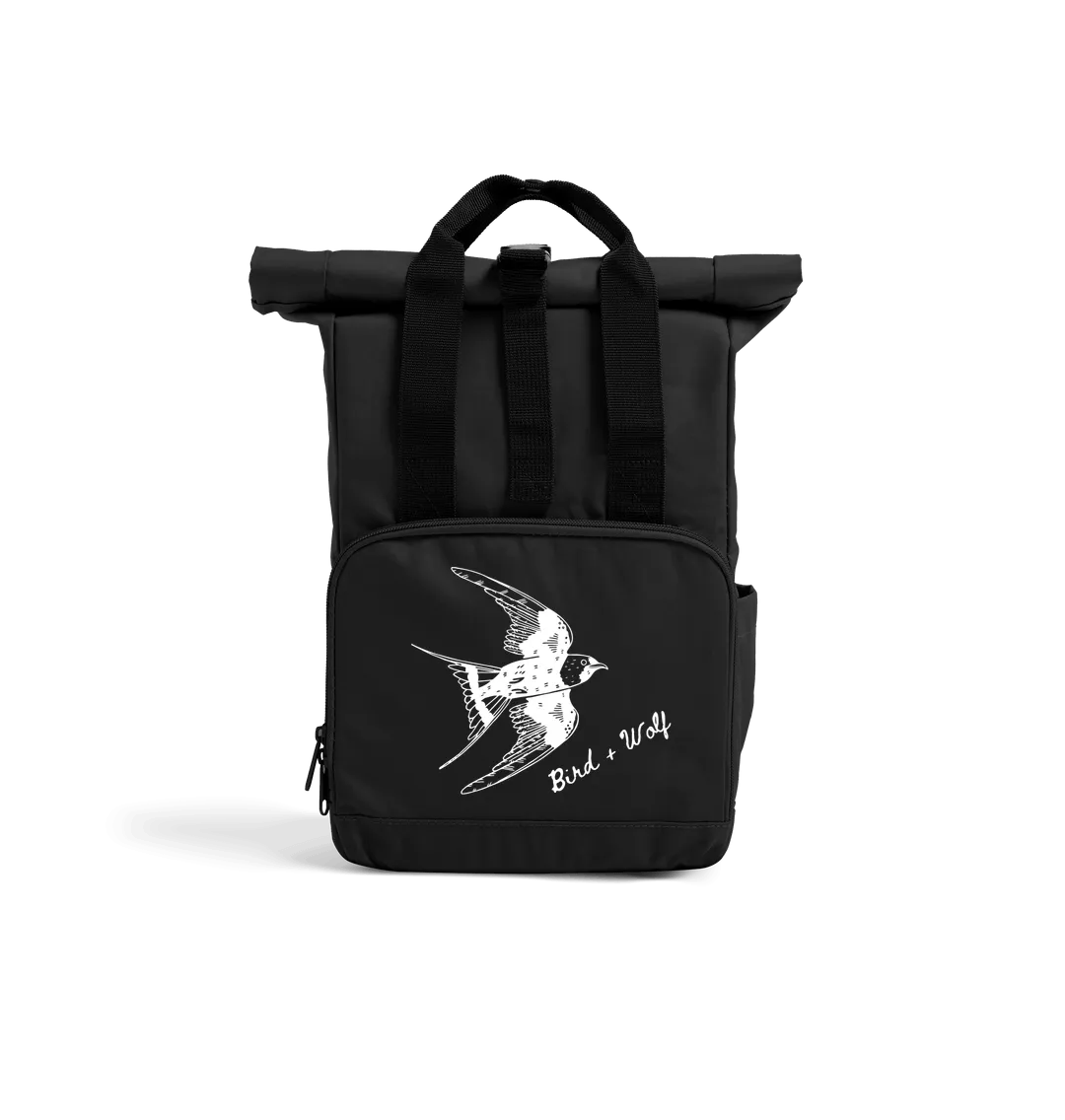 Bird Mini Recycled Roll Top Rucksack