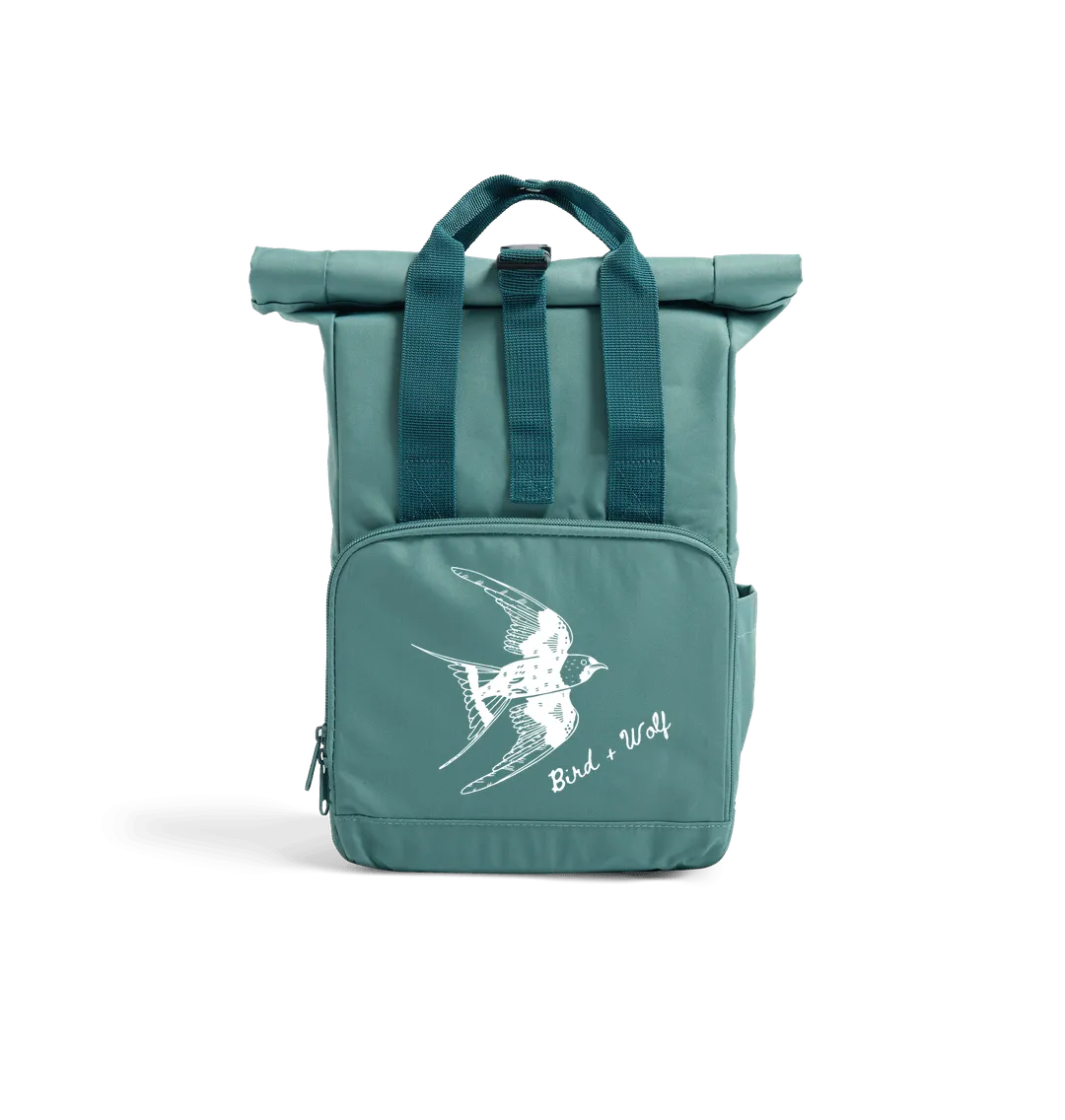 Bird Mini Recycled Roll Top Rucksack