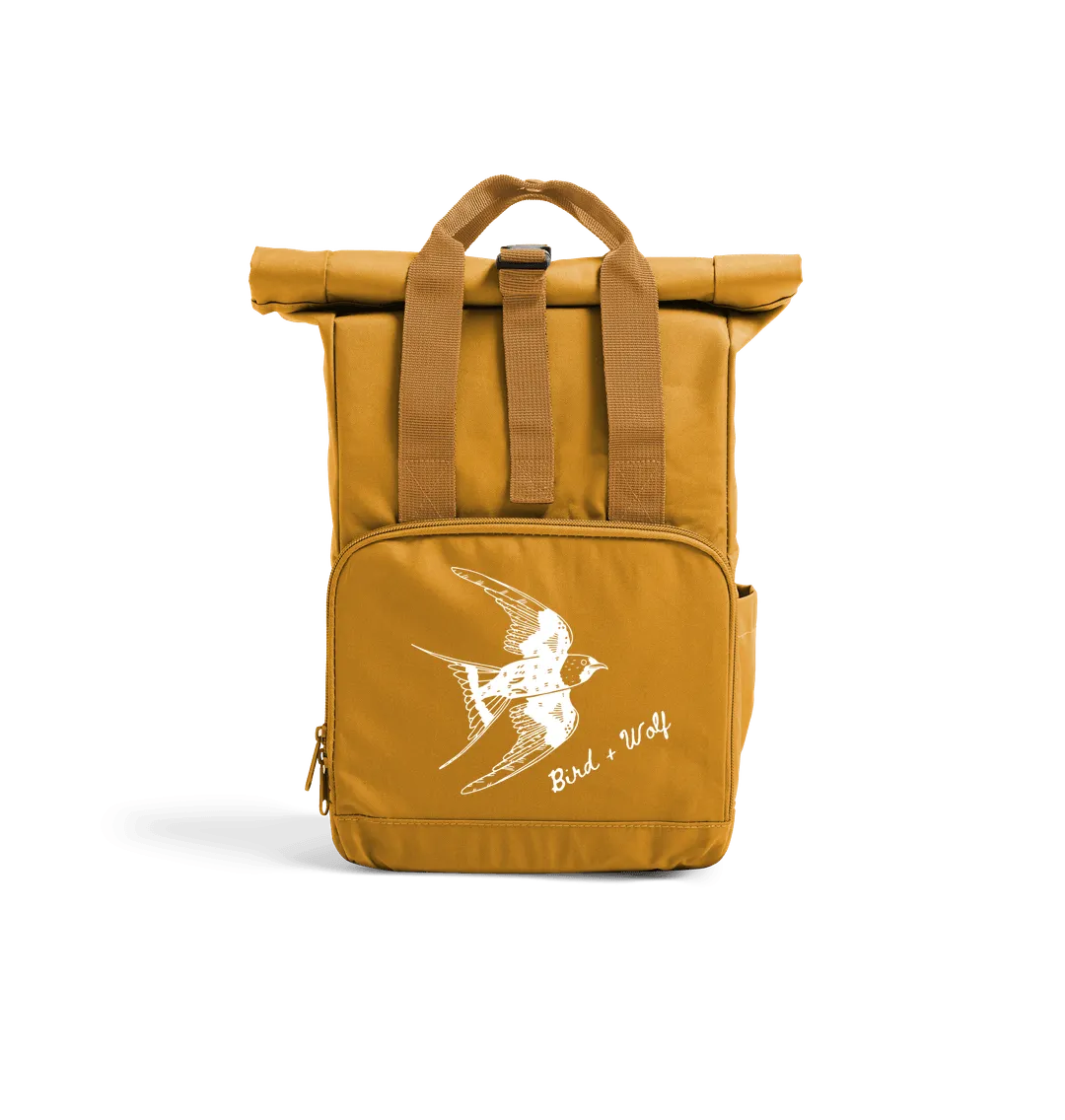 Bird Mini Recycled Roll Top Rucksack