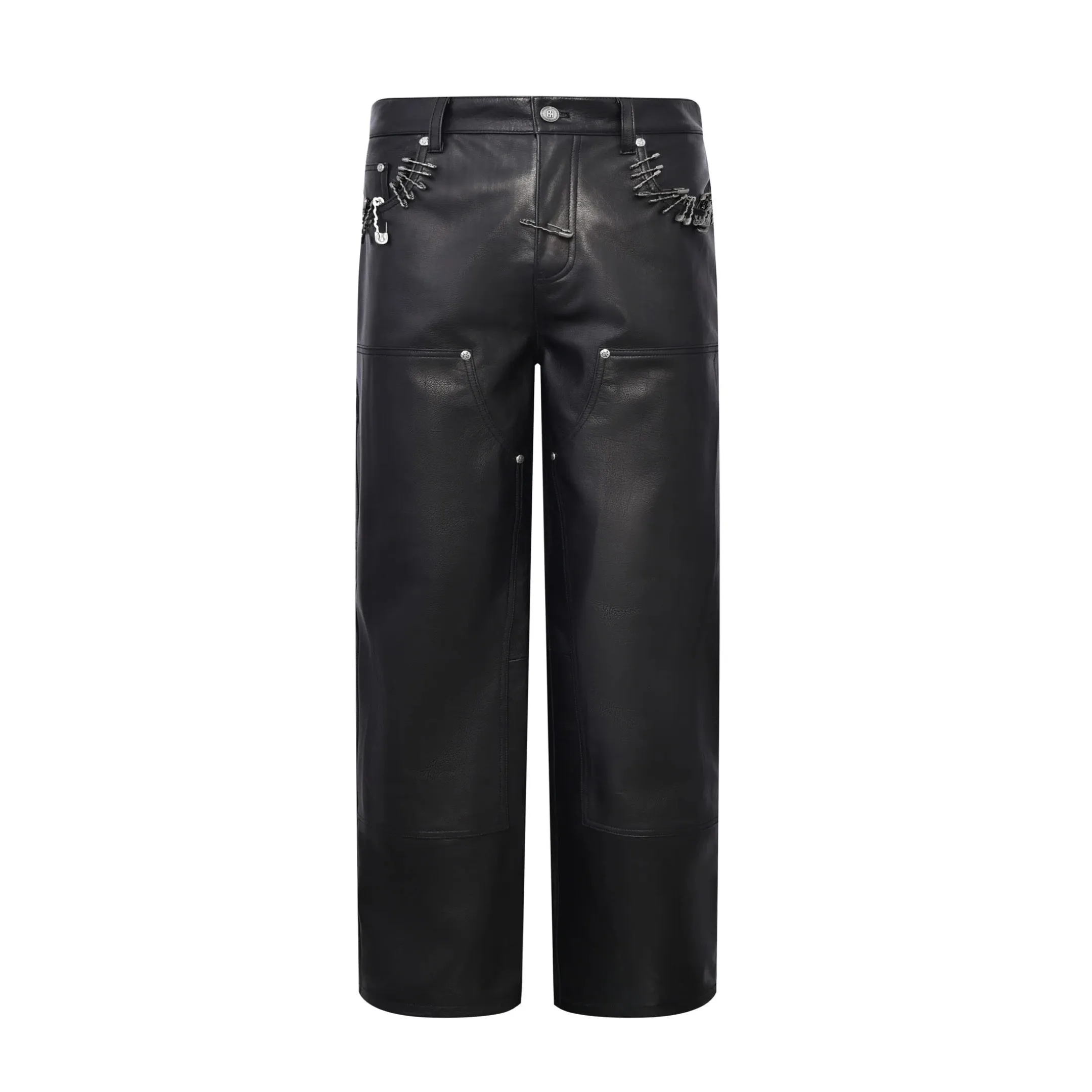 Birth Of Royal Child Prime Hide Pinned Leather Work Pants