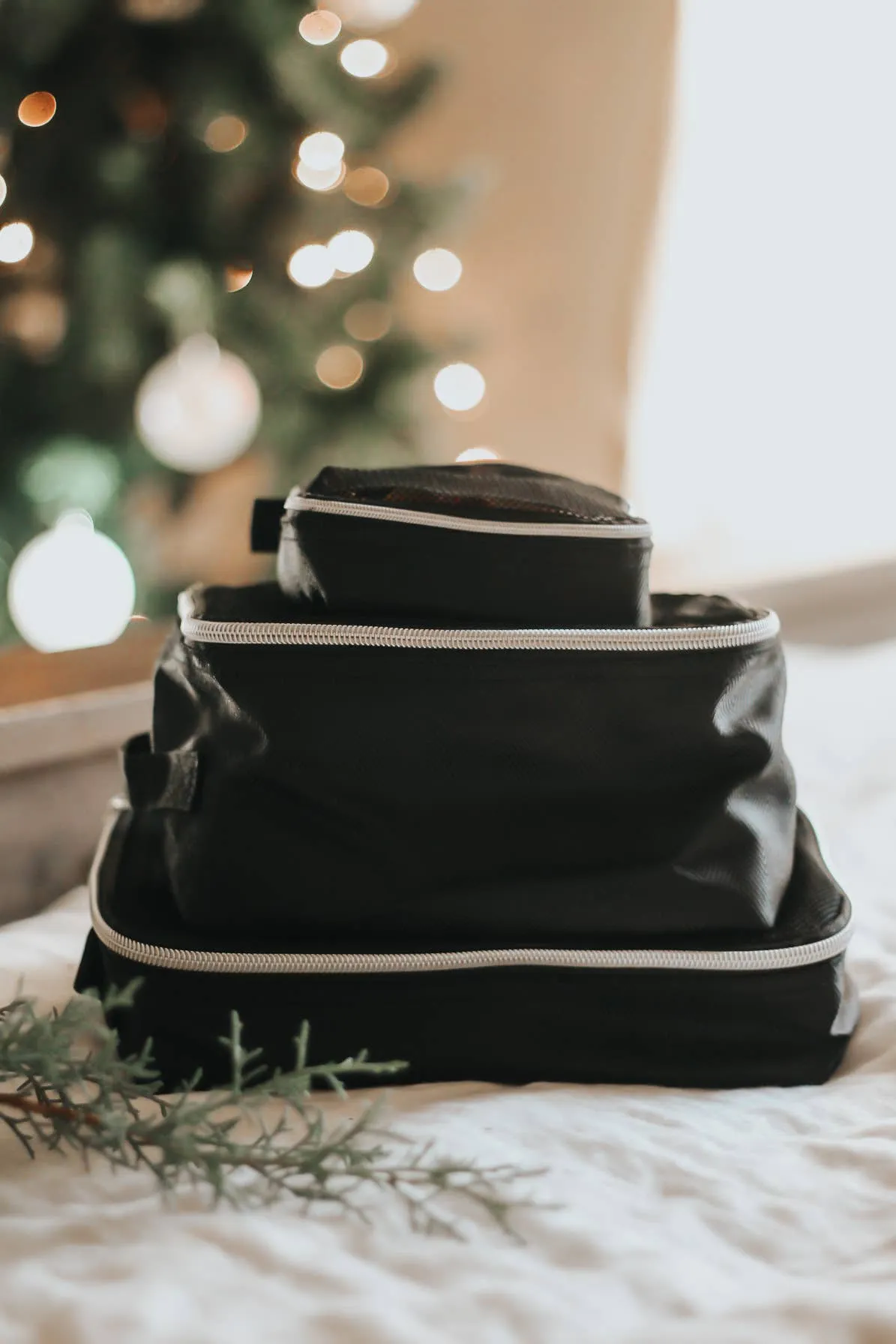 Black & Silver Pack Like a Boss™ Packing Cubes