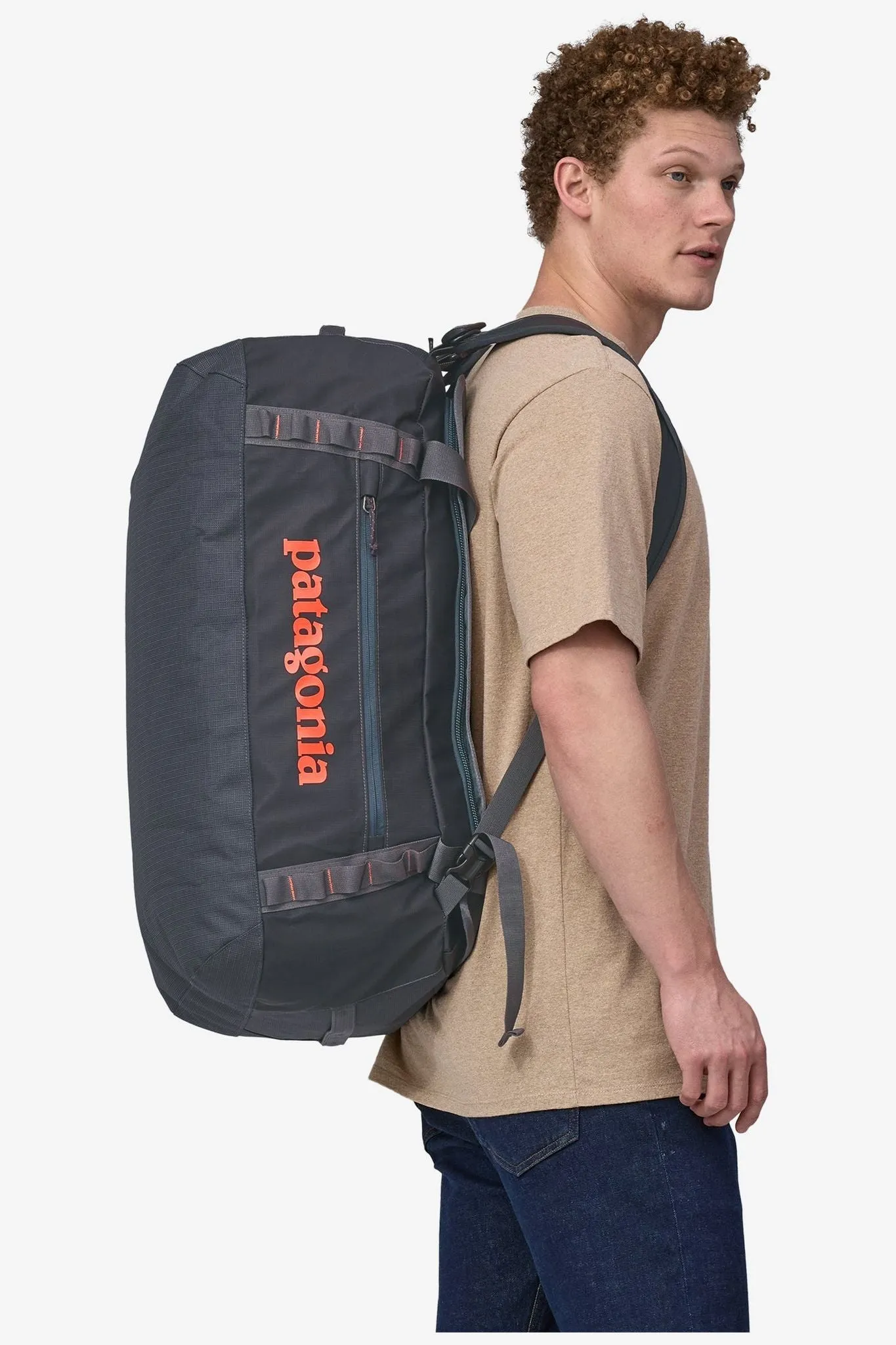 BLACK HOLE 55L DUFFEL - SMOULDER BLUE