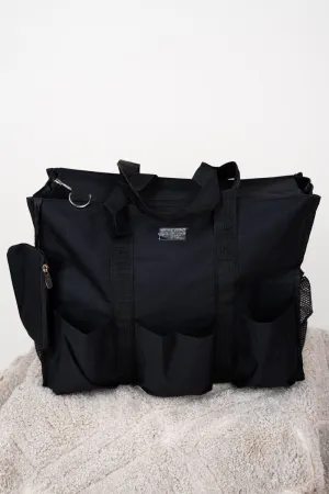 Black Large Get It Together Organizer Tote