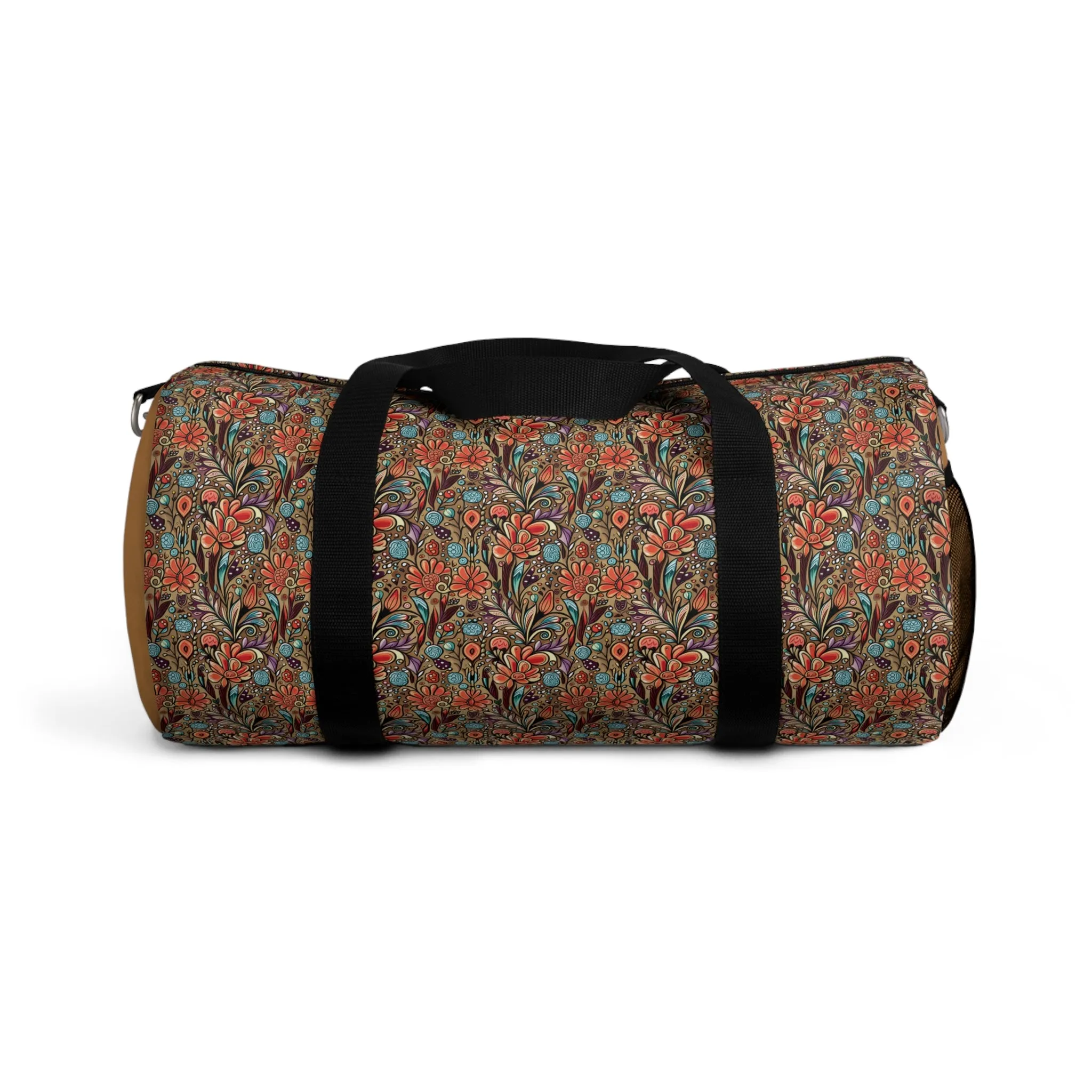 Boho Floral Duffel Travel Bag