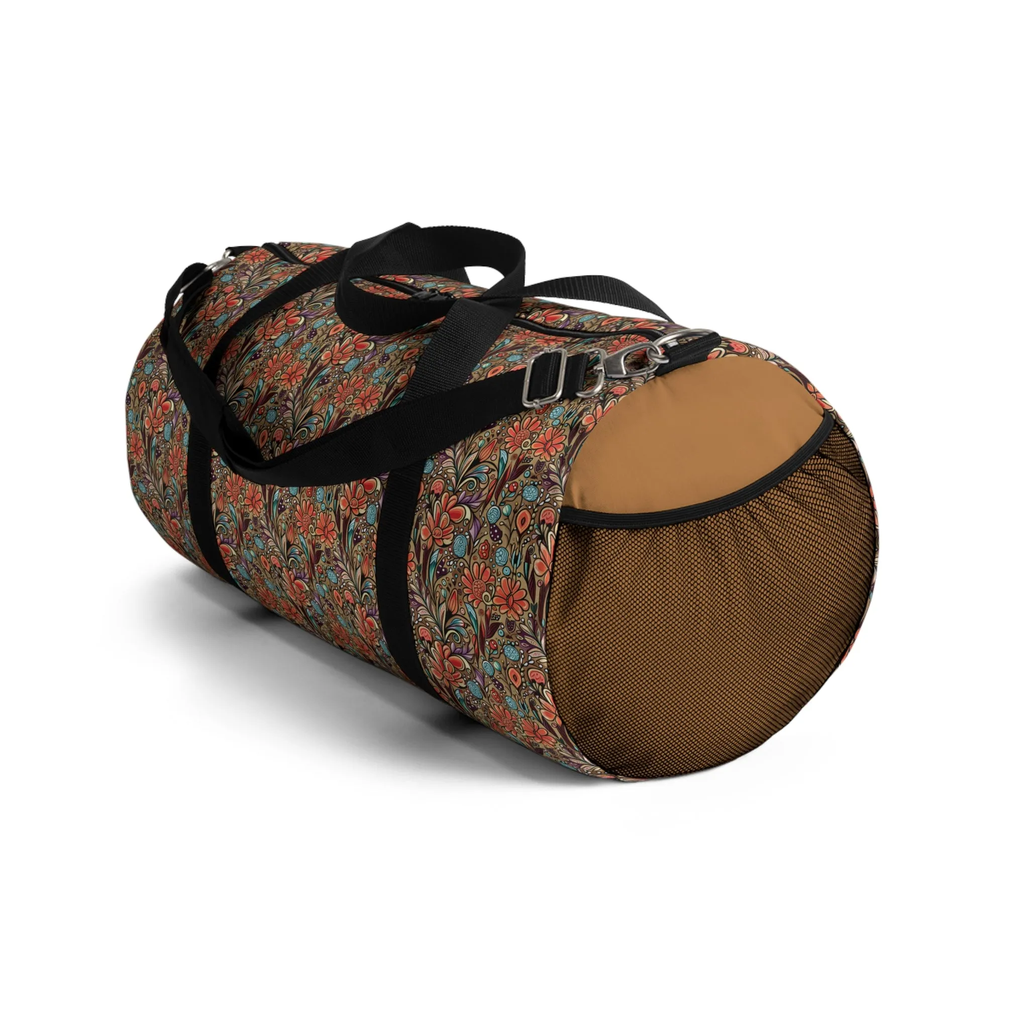 Boho Floral Duffel Travel Bag