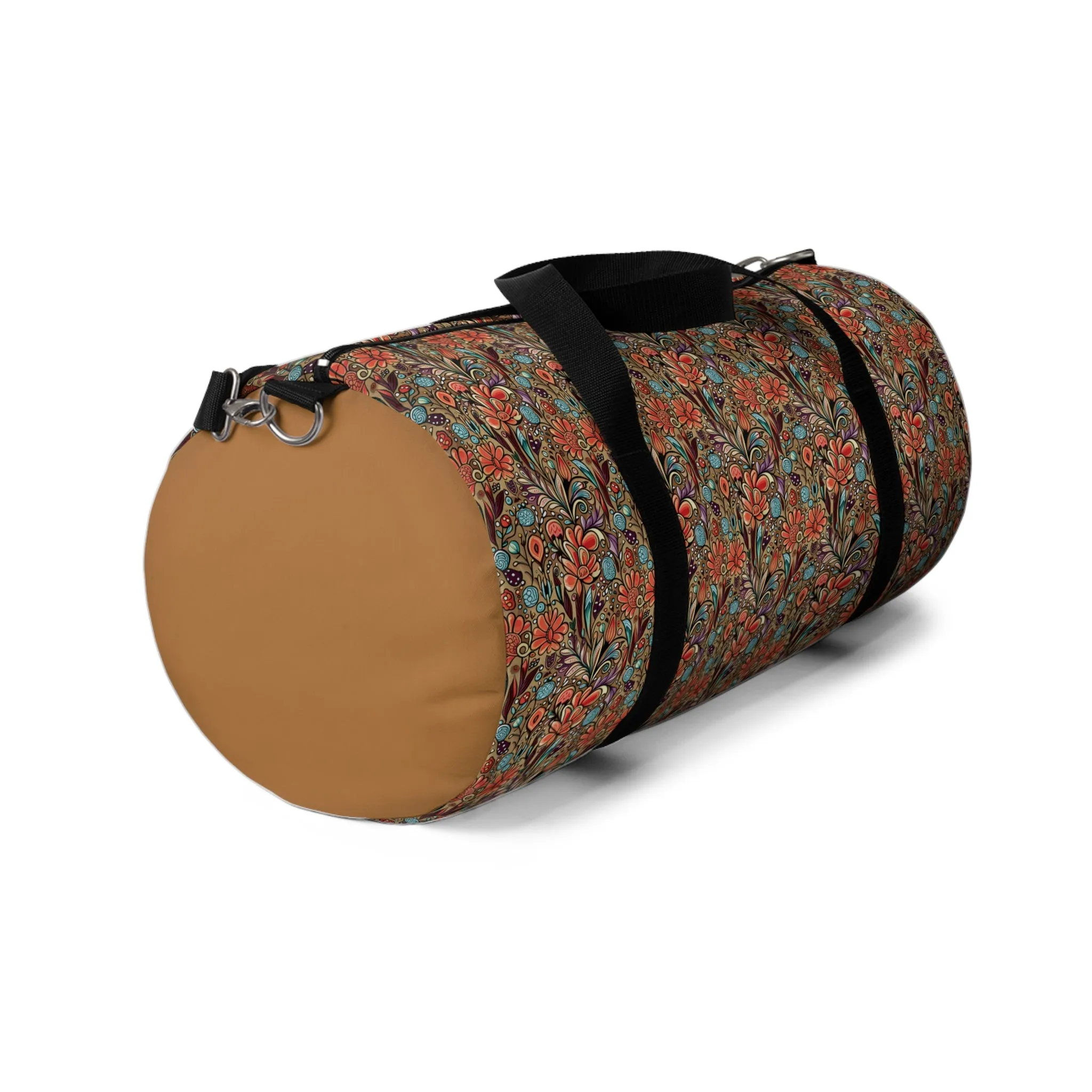 Boho Floral Duffel Travel Bag