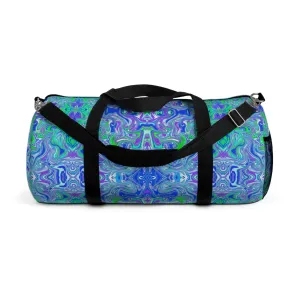 Boho Lavender Garden Duffel Bag