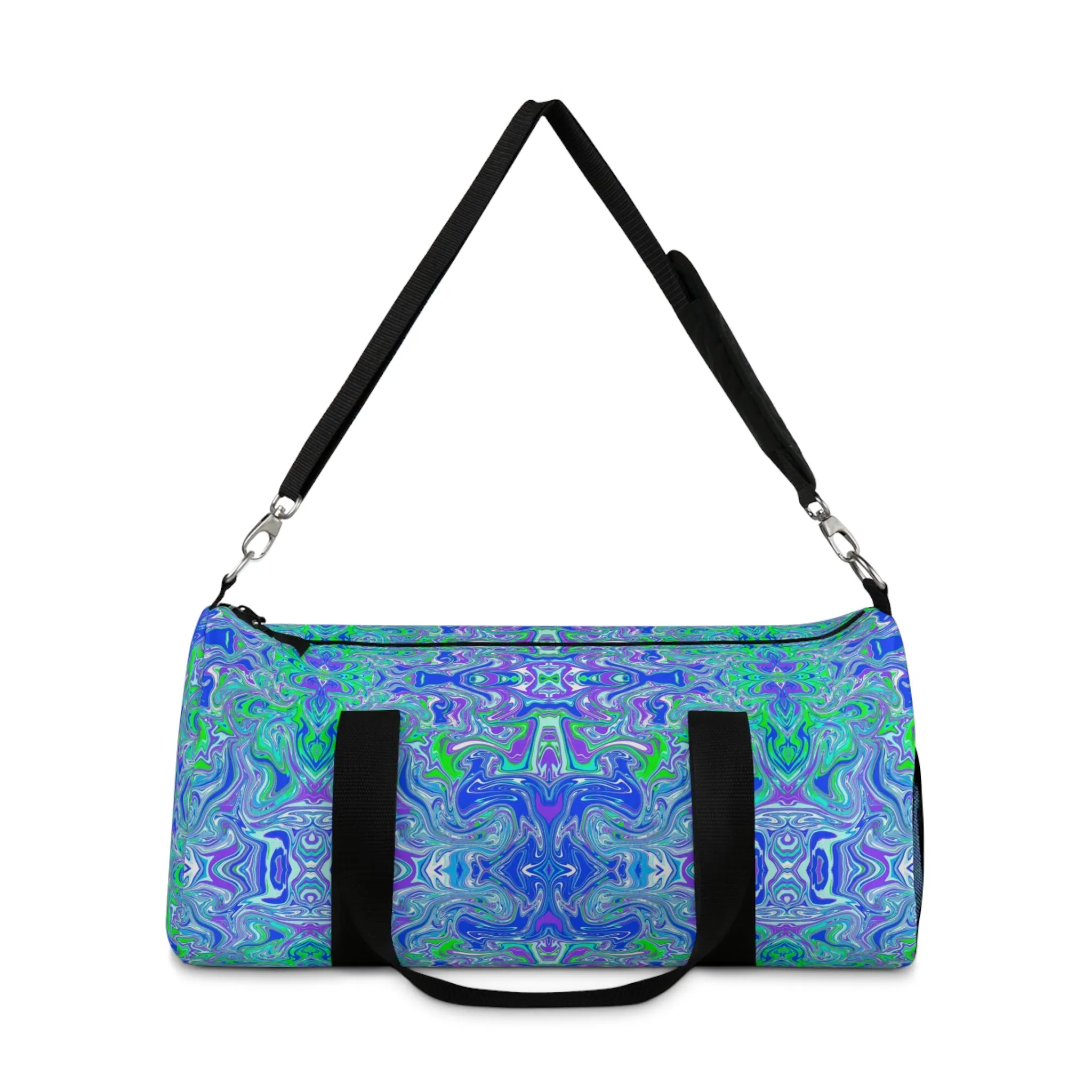 Boho Lavender Garden Duffel Bag