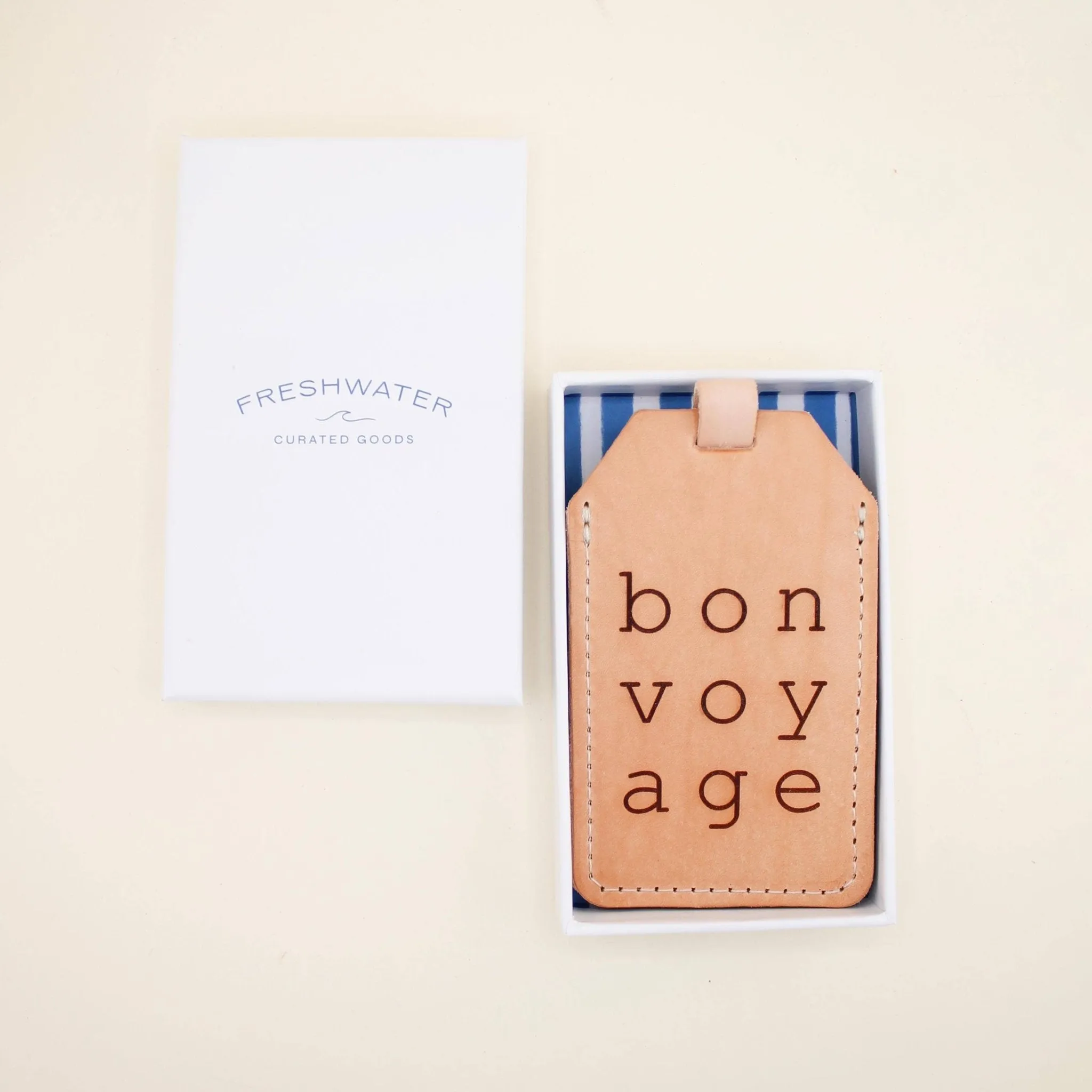 Bon Voyage Luggage Tag