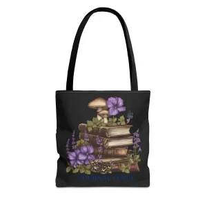 Bookworm Shopping Tote Bag