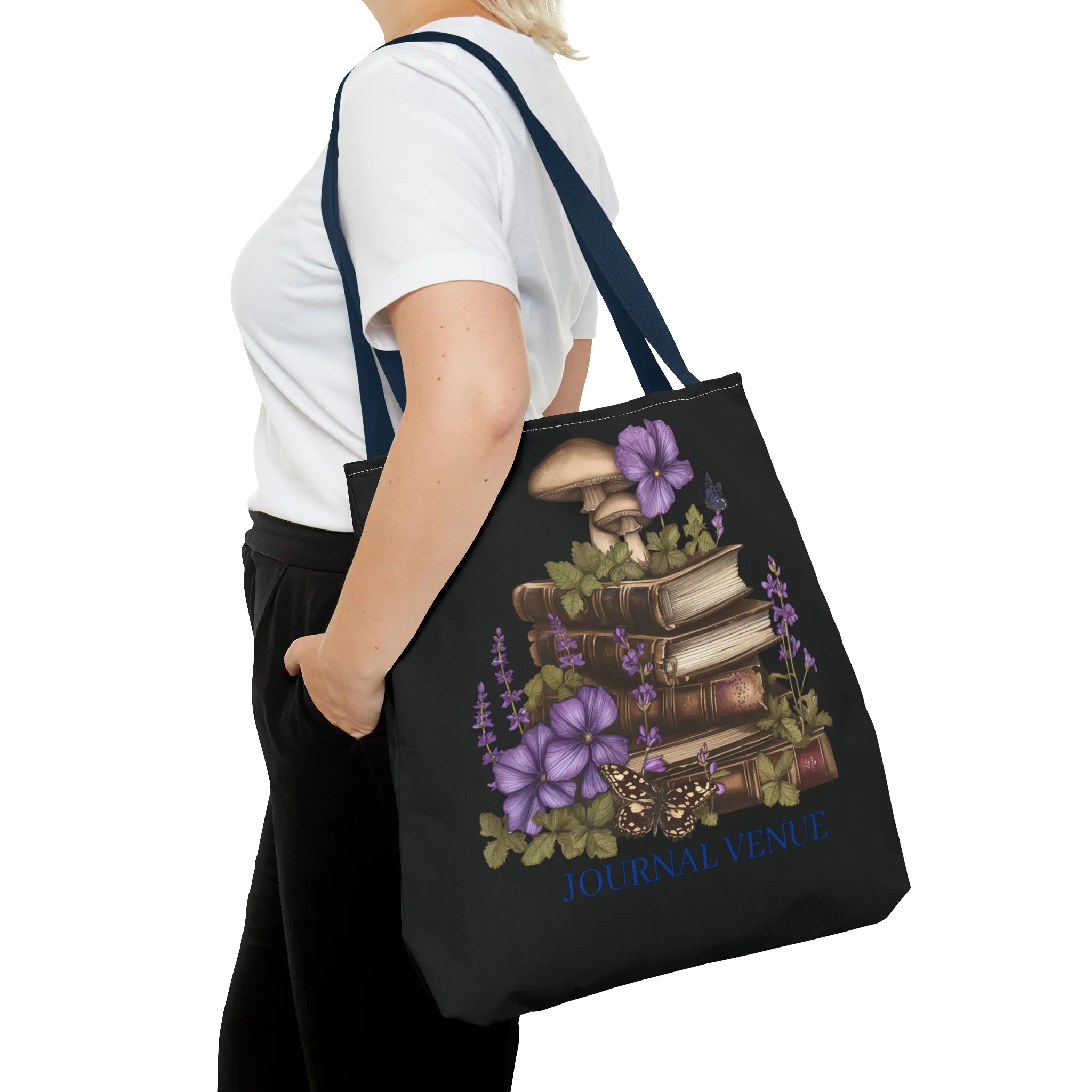 Bookworm Shopping Tote Bag