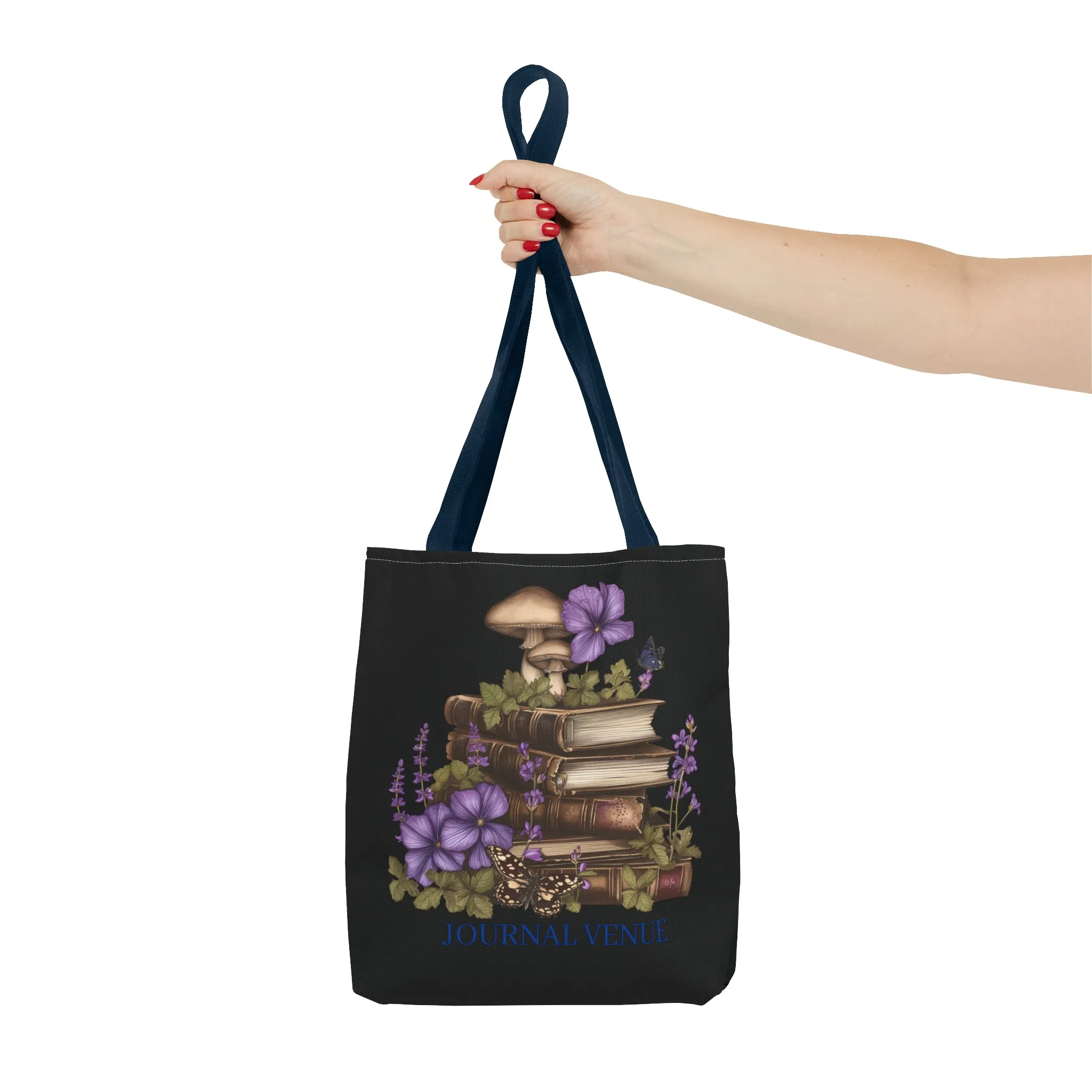 Bookworm Shopping Tote Bag