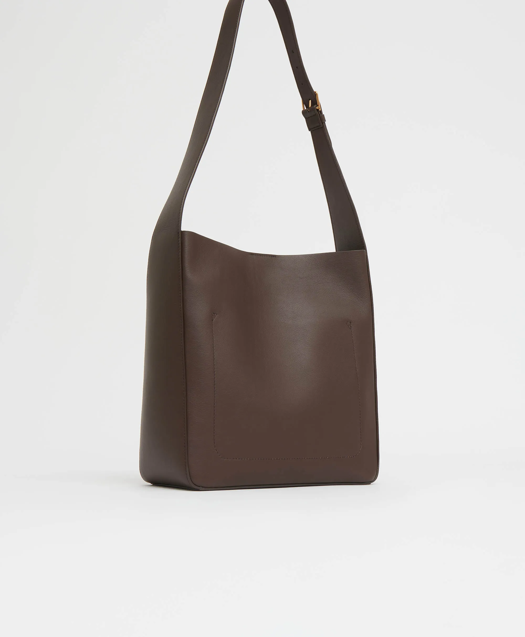 Box Tote - Chocolate
