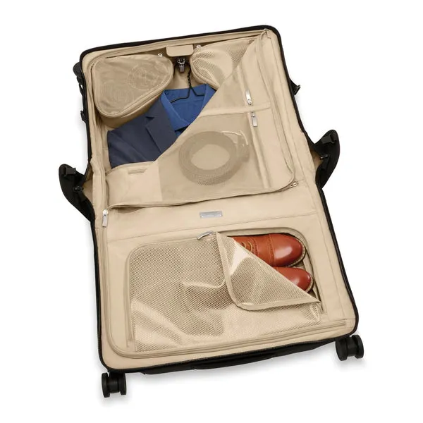 Briggs & Riley Baseline 21" Carry-On Wheeled Garment Spinner - Black