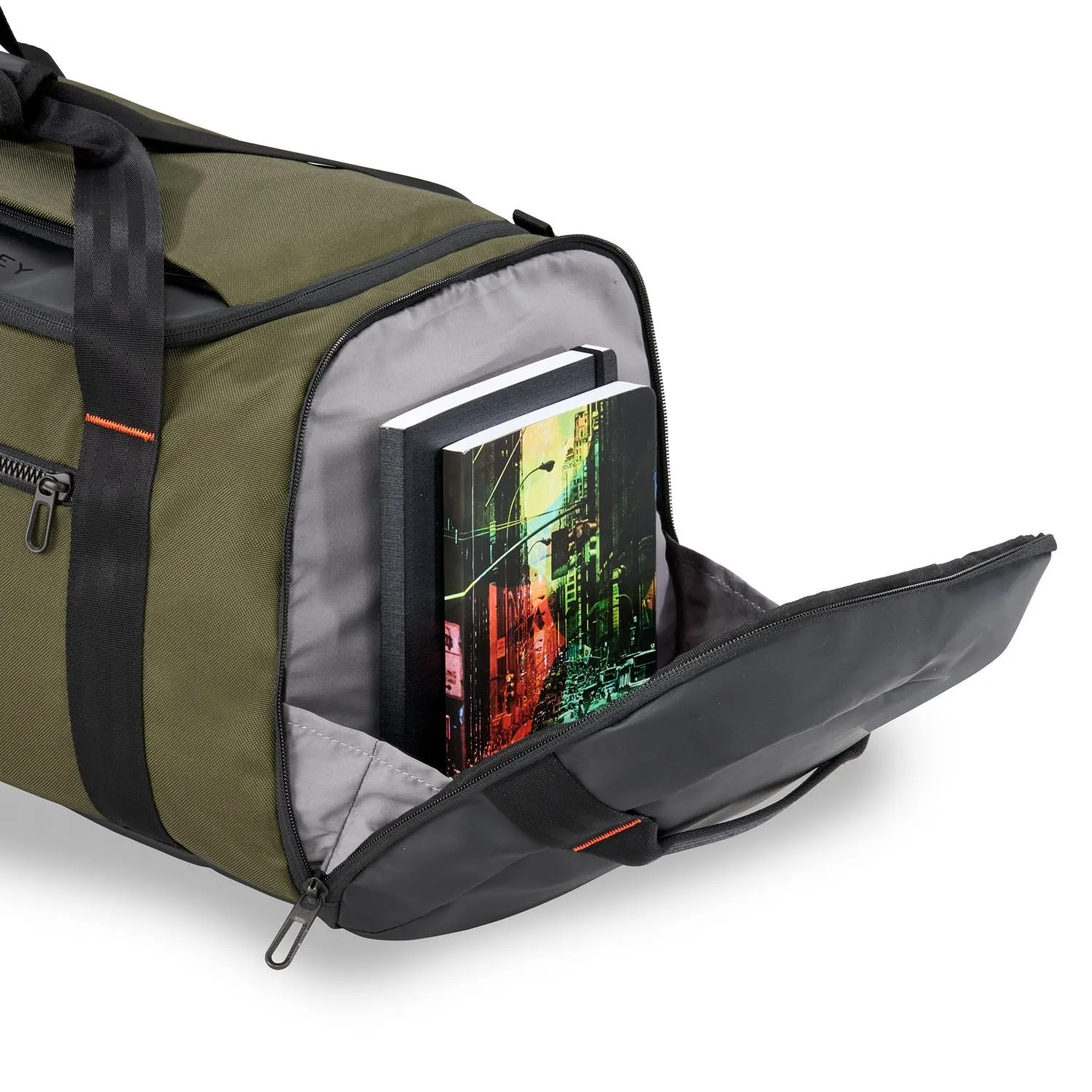 Briggs & Riley ZDX Large Travel Duffle Hunter Green